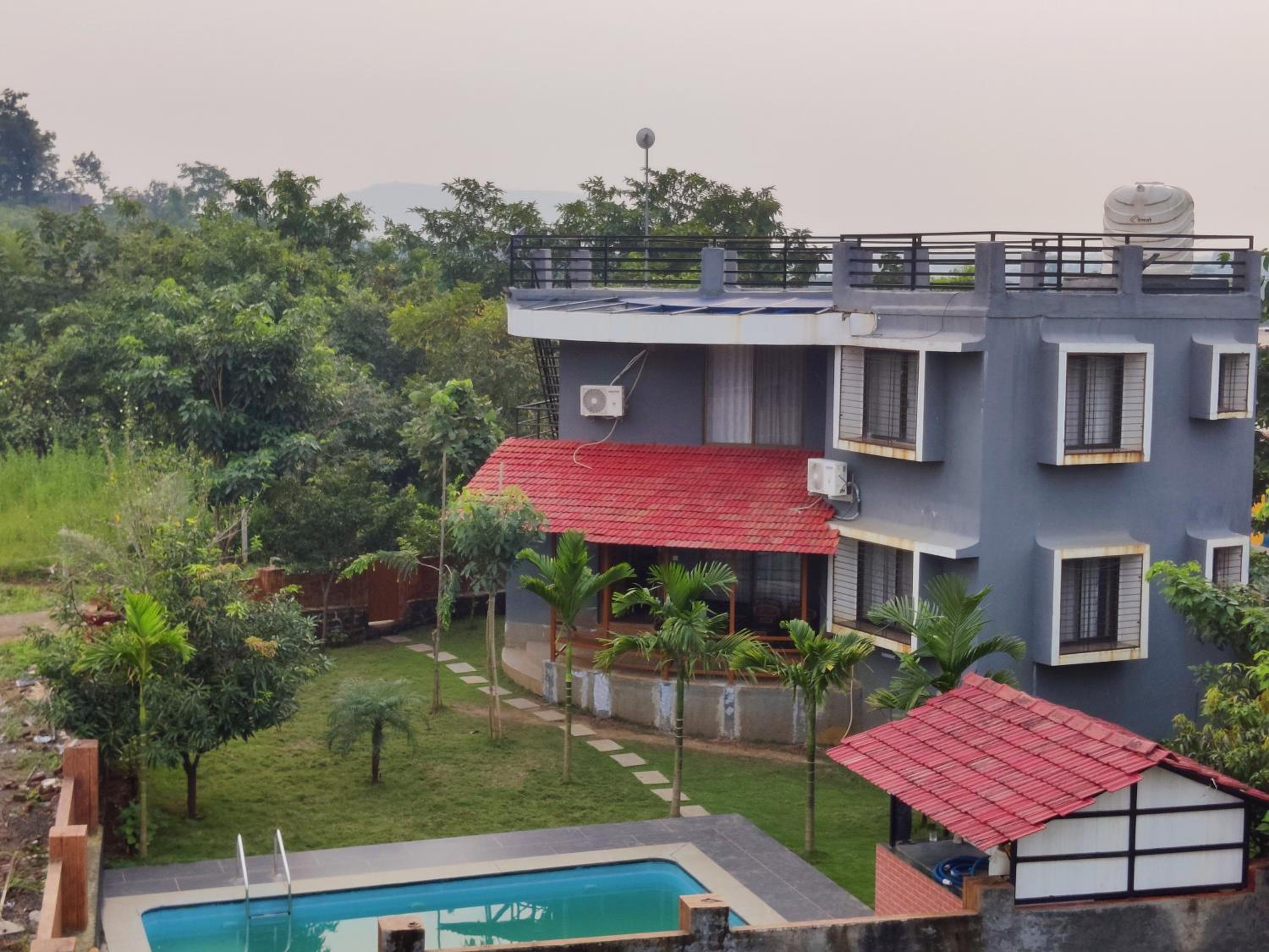 Karjat - 3 BHK Private Bungalow with Private Pool & Garden view 3