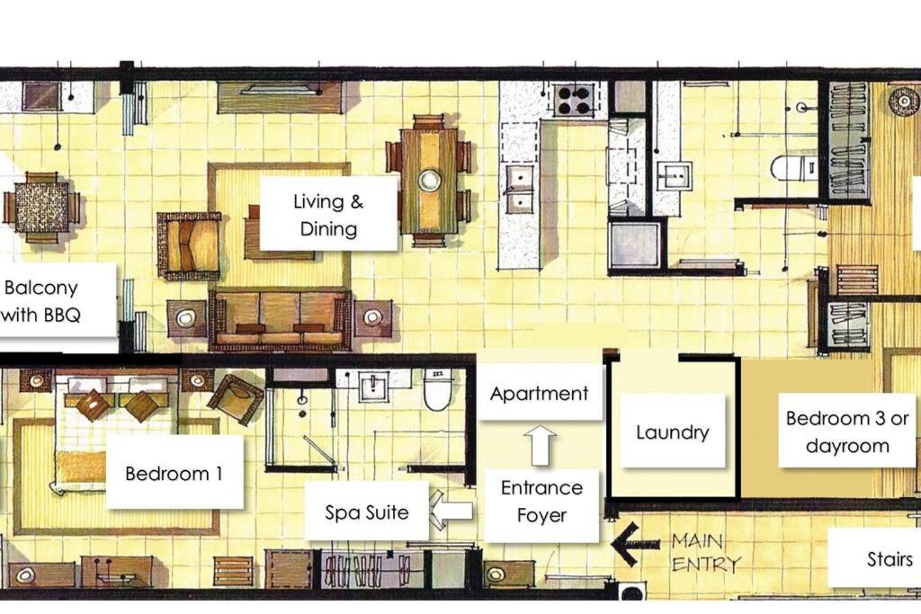 Beach Club Port Douglas 3 Bedroom Penthouse