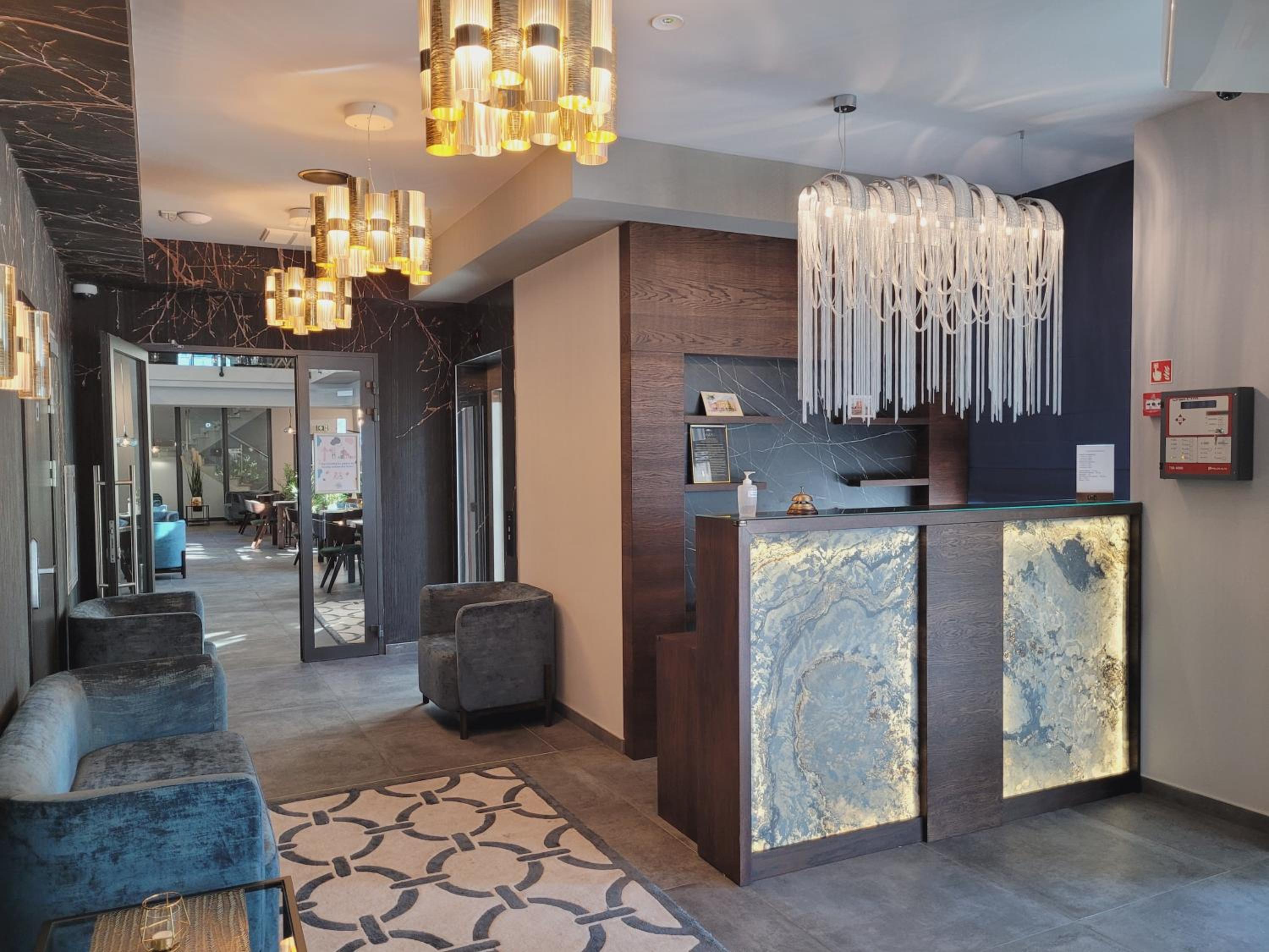 hotel reception