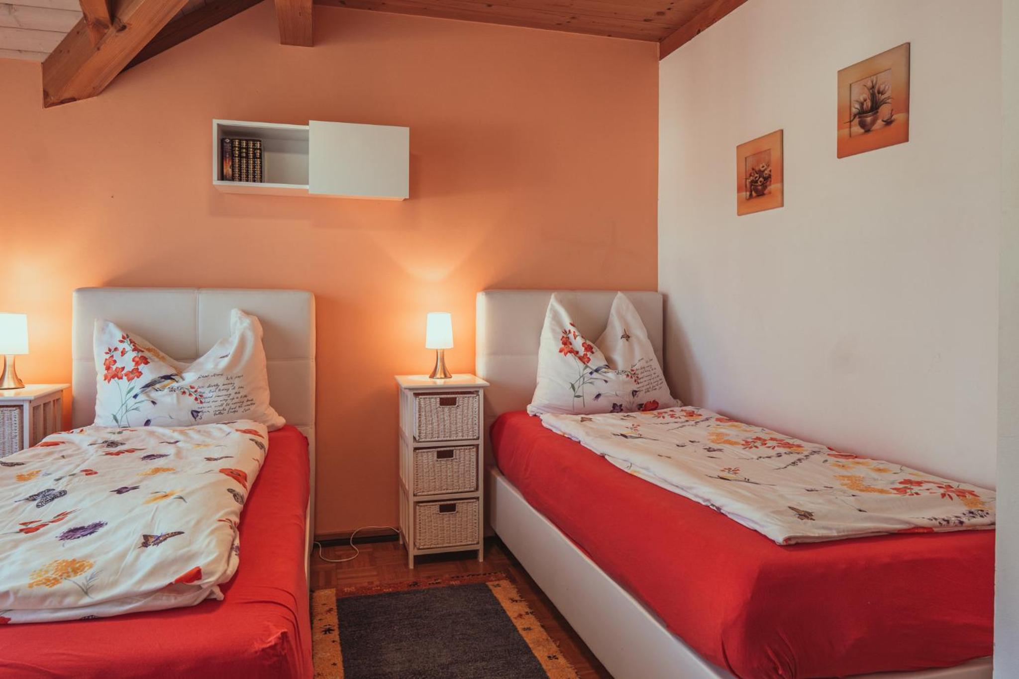 Armonia Altach, 2BR Familienapartment mit großem Balkon und Bergblick