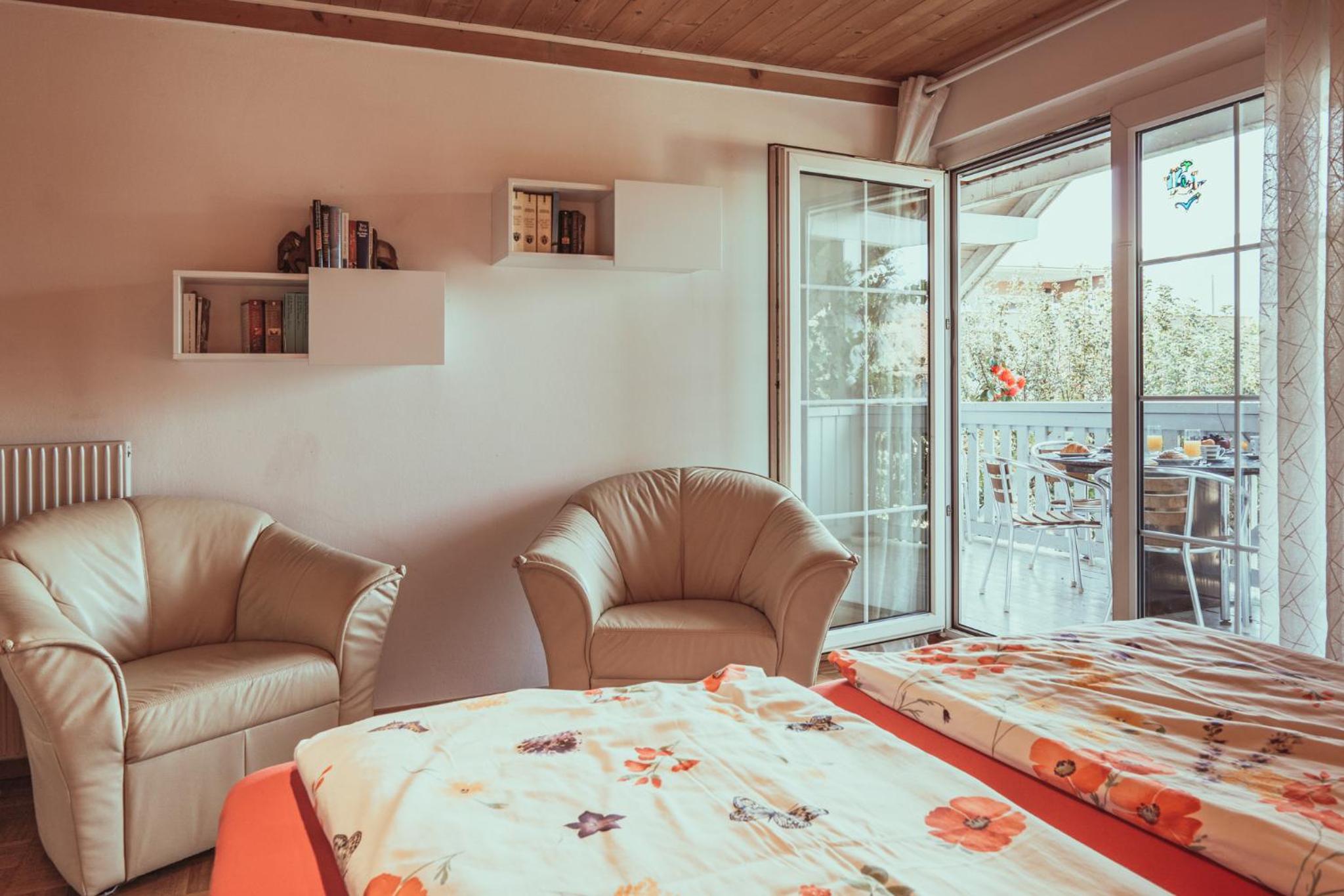 Armonia Altach, 2BR Familienapartment mit großem Balkon und Bergblick