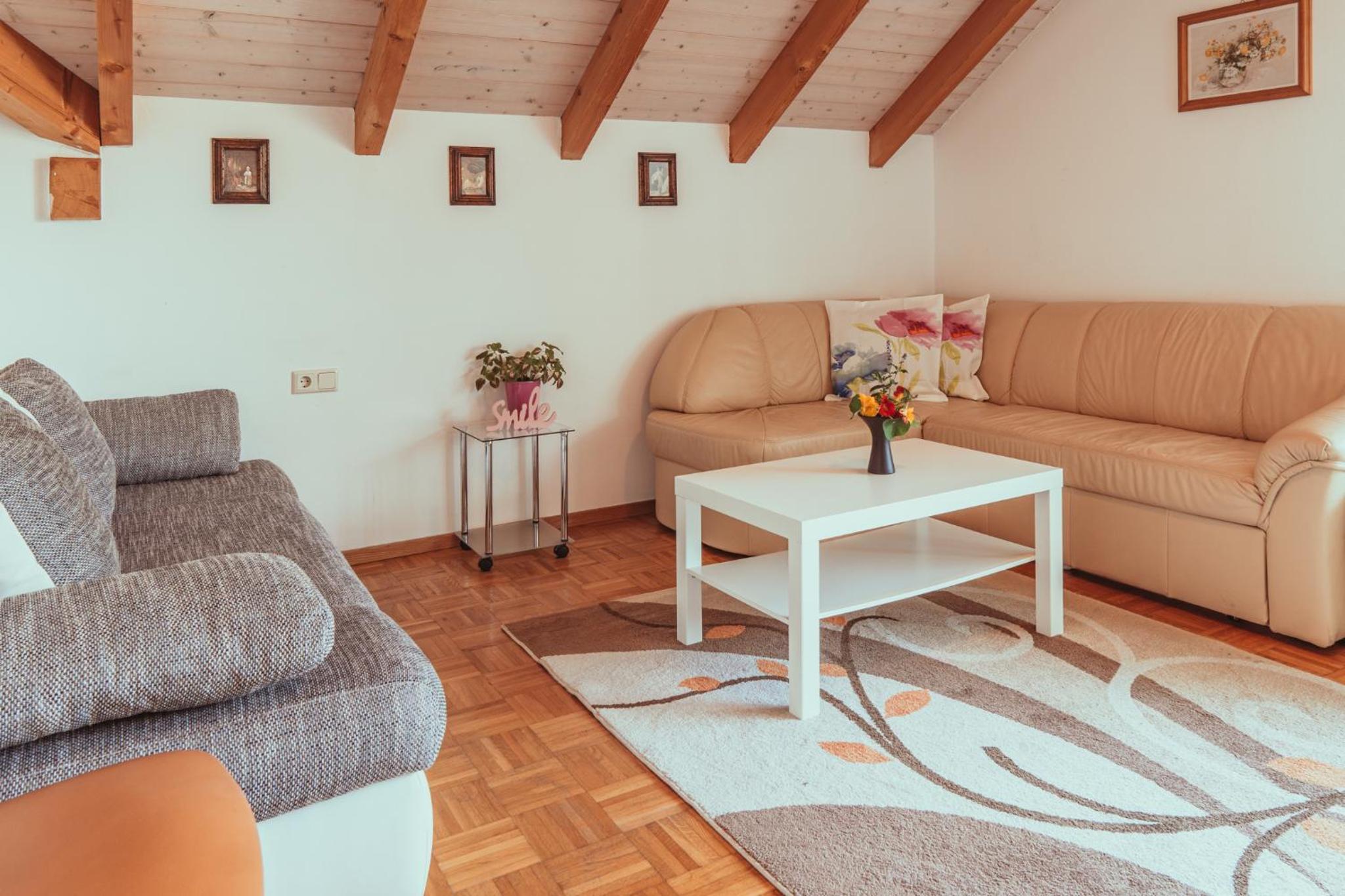 Armonia Altach, 2BR Familienapartment mit großem Balkon und Bergblick