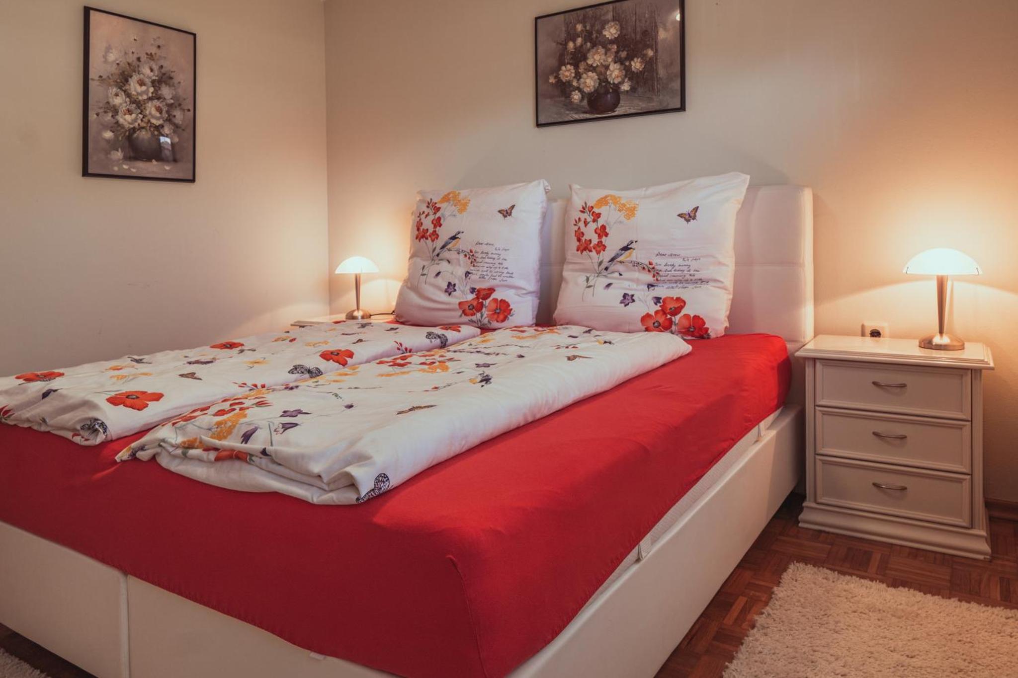 Gardenia-Altach, 2-4 P, Küche, Garten, Terrasse, Parkplatz, Wifi, Ski Stellplatz