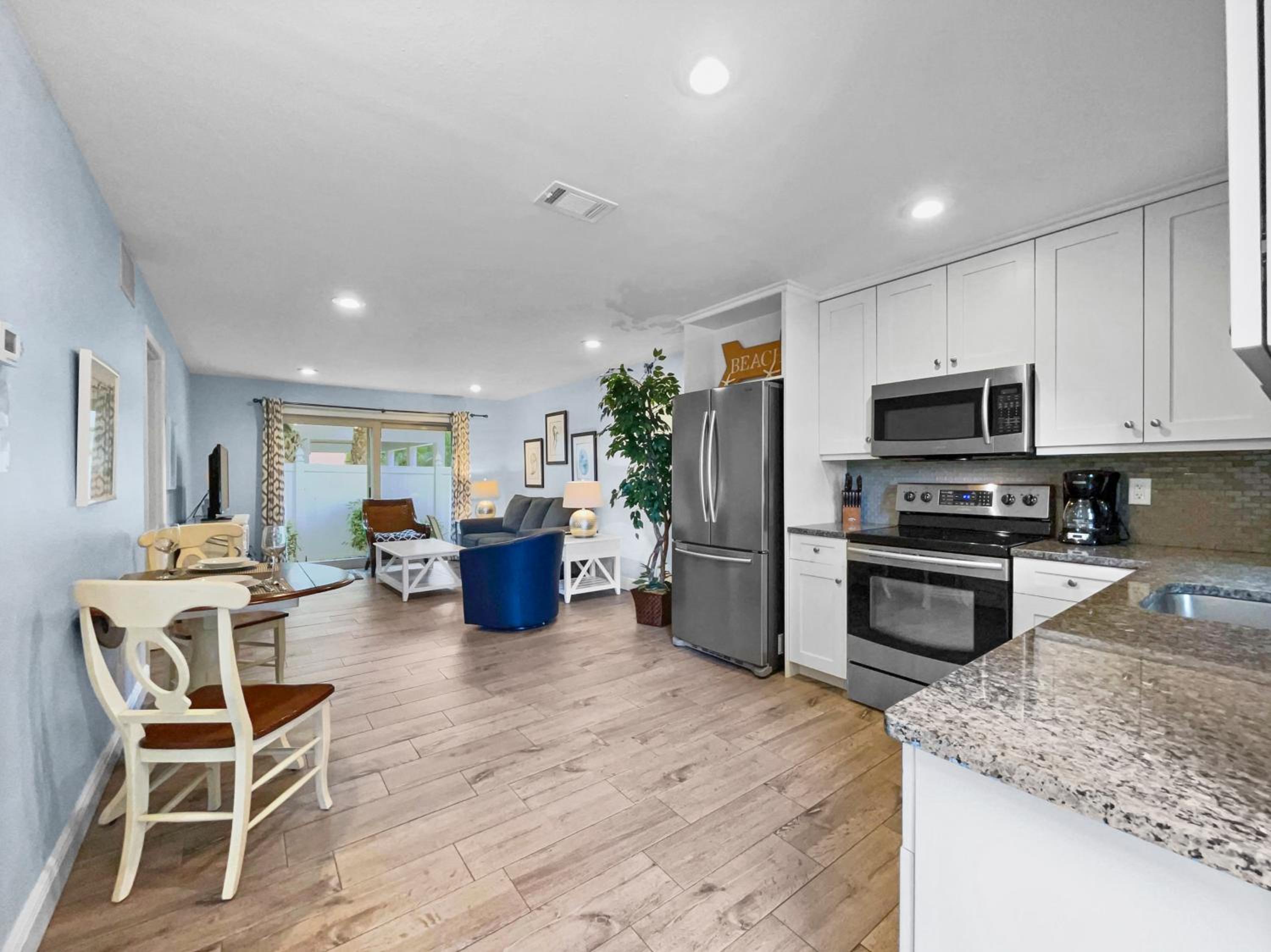 Walk to Beach, Updated Condo, Private Patio and Grill view 2