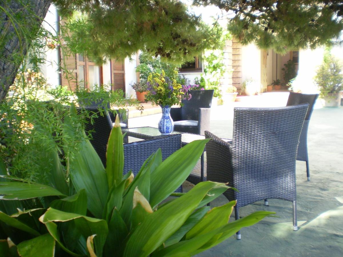 outdoor BBQ area