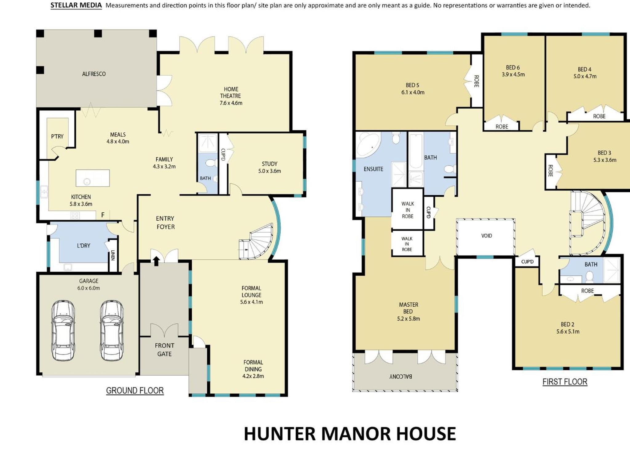 Luxury Hunter Valley Manor Estate Located in Central Hunter Valley