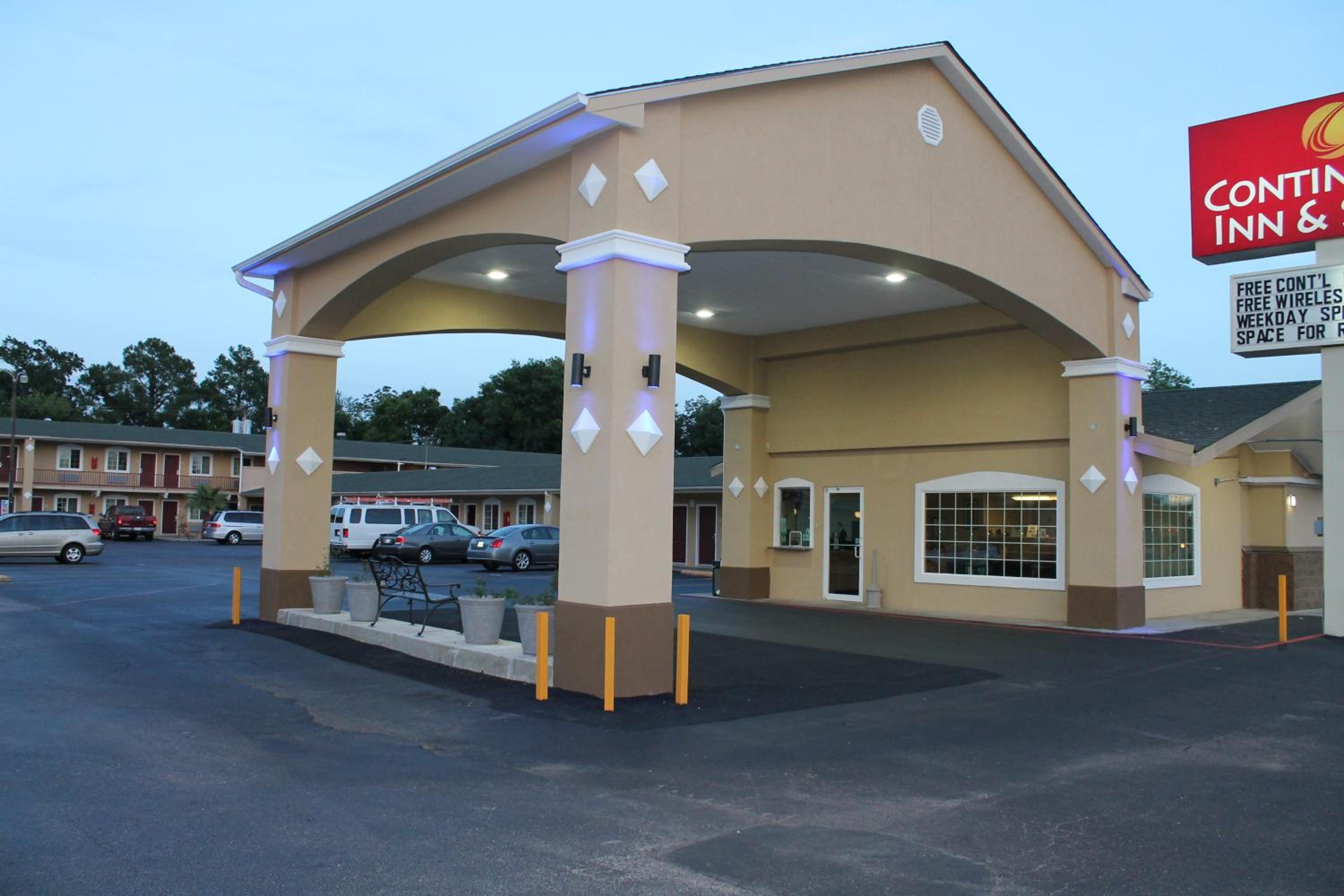 Continental Inn and Suites Nacogdoches TX SFA University Downtown