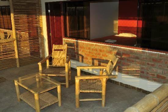 outdoor BBQ area