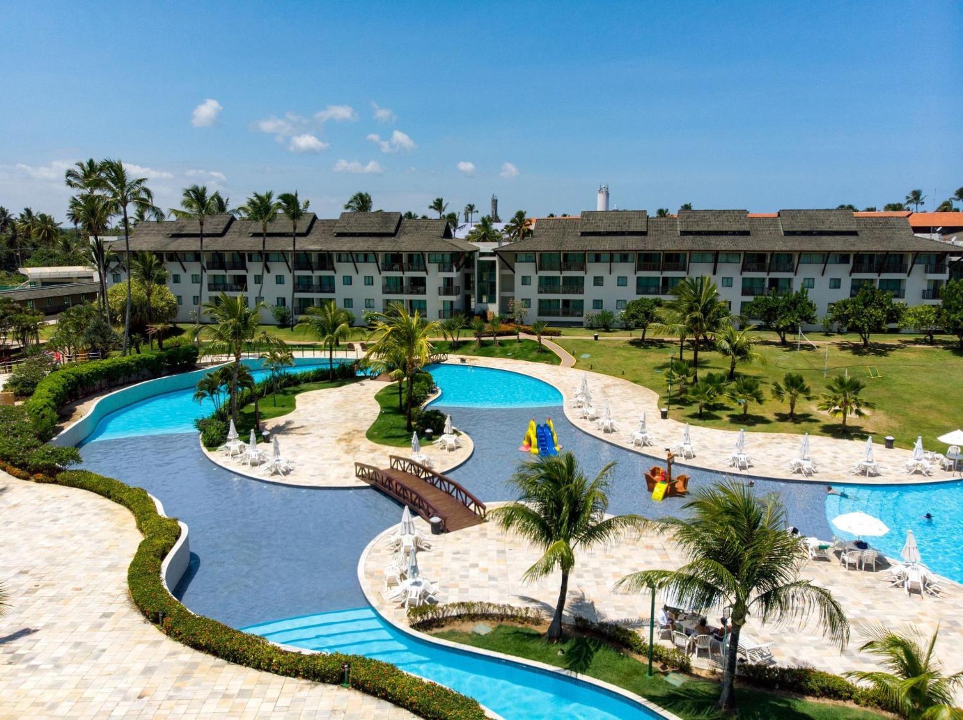 Flat ou Bangalo Luxo Beach Class Beira Mar Muro Alto