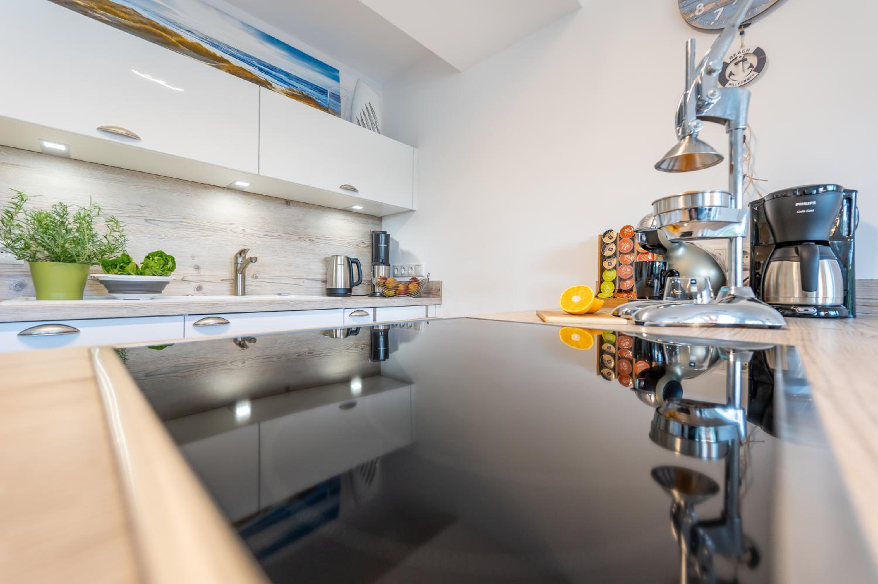 Prora - Ferienwohnung mit Sauna, Balkon, Meerblick, Waschmaschine - Meerlust