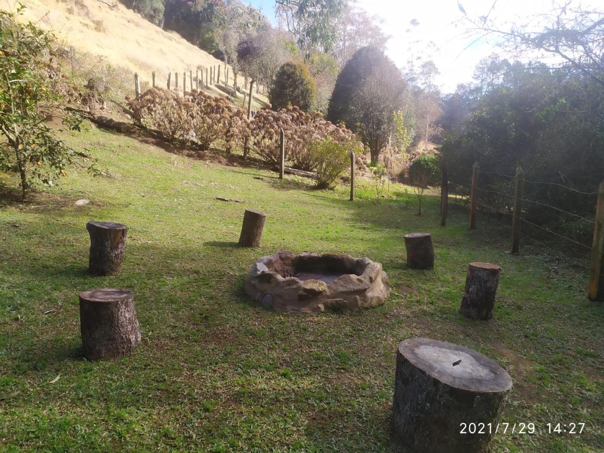 outdoor BBQ area