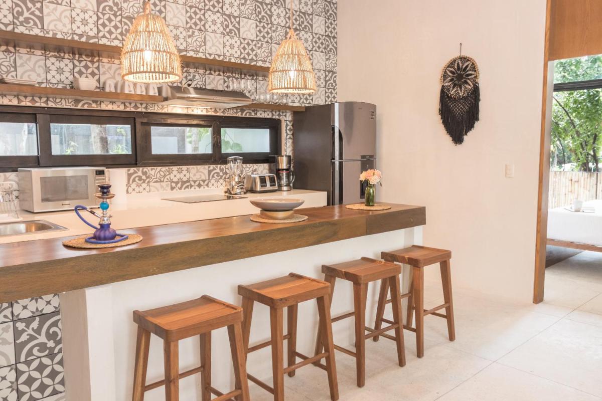Lovely & Boho-Style 2BR Apartment Aldea Zama Insta-Worthy Pool, Uncovered Patio & Terrace view 3