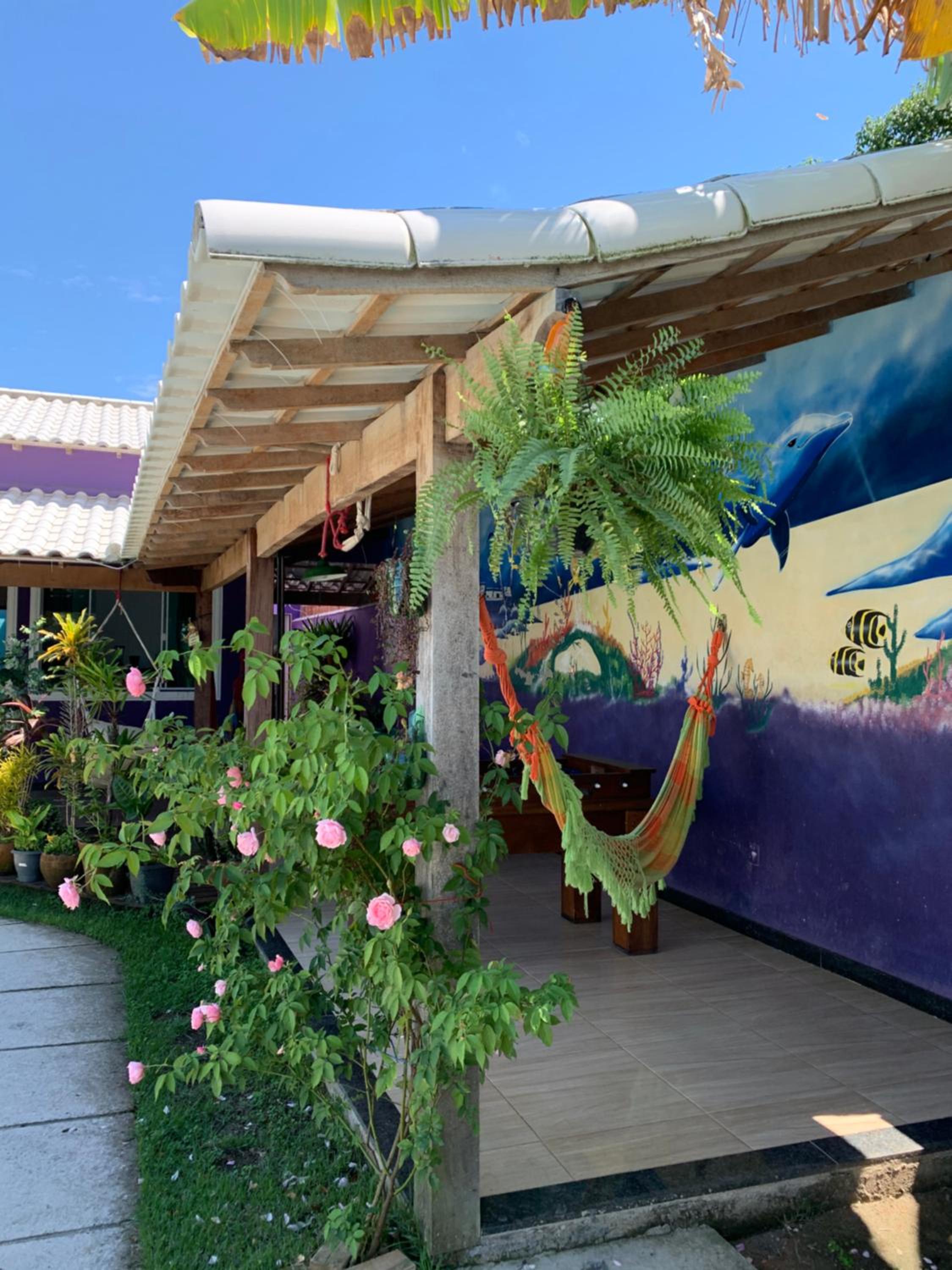 Casa da piscina