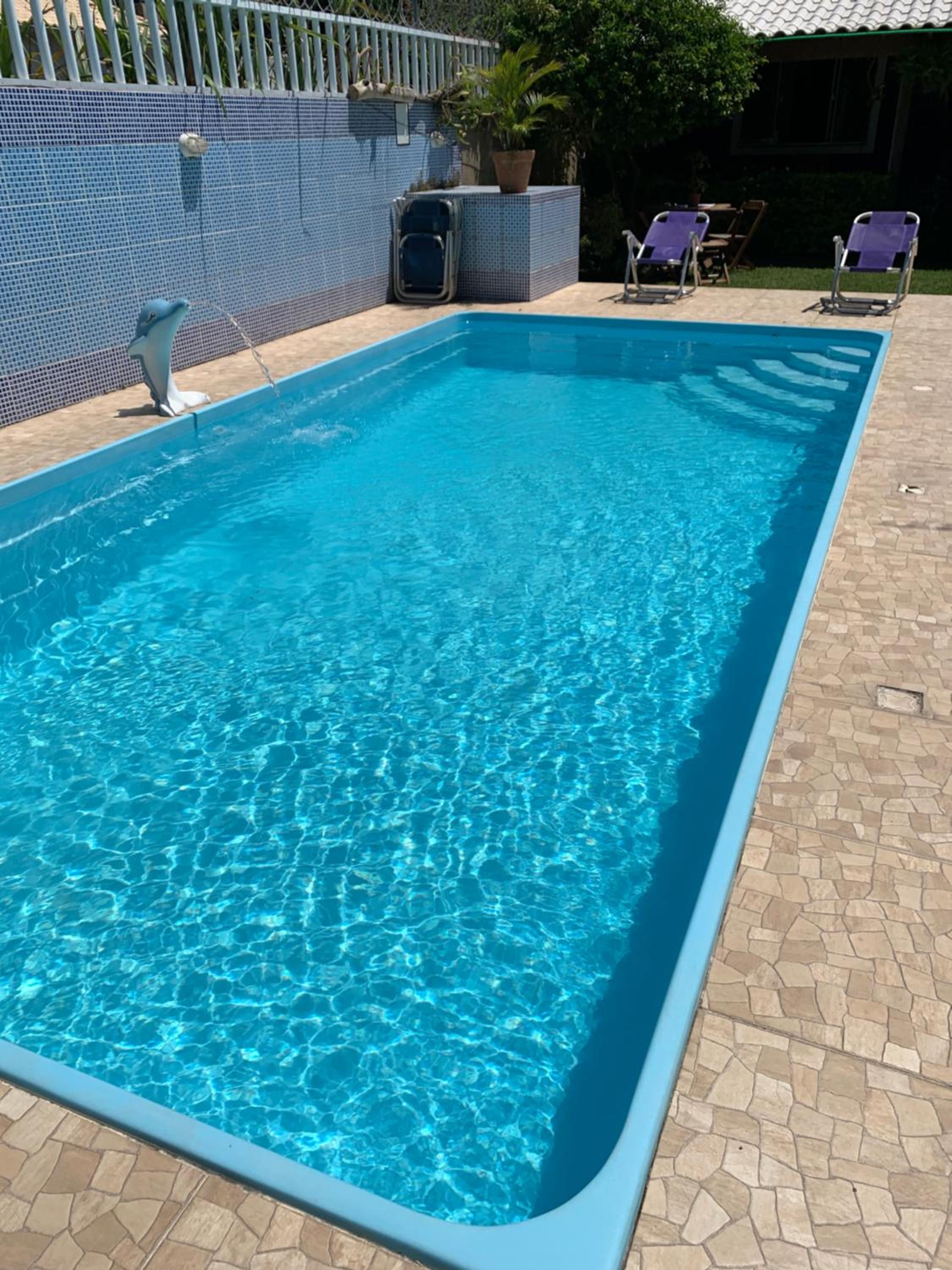 Casa da piscina