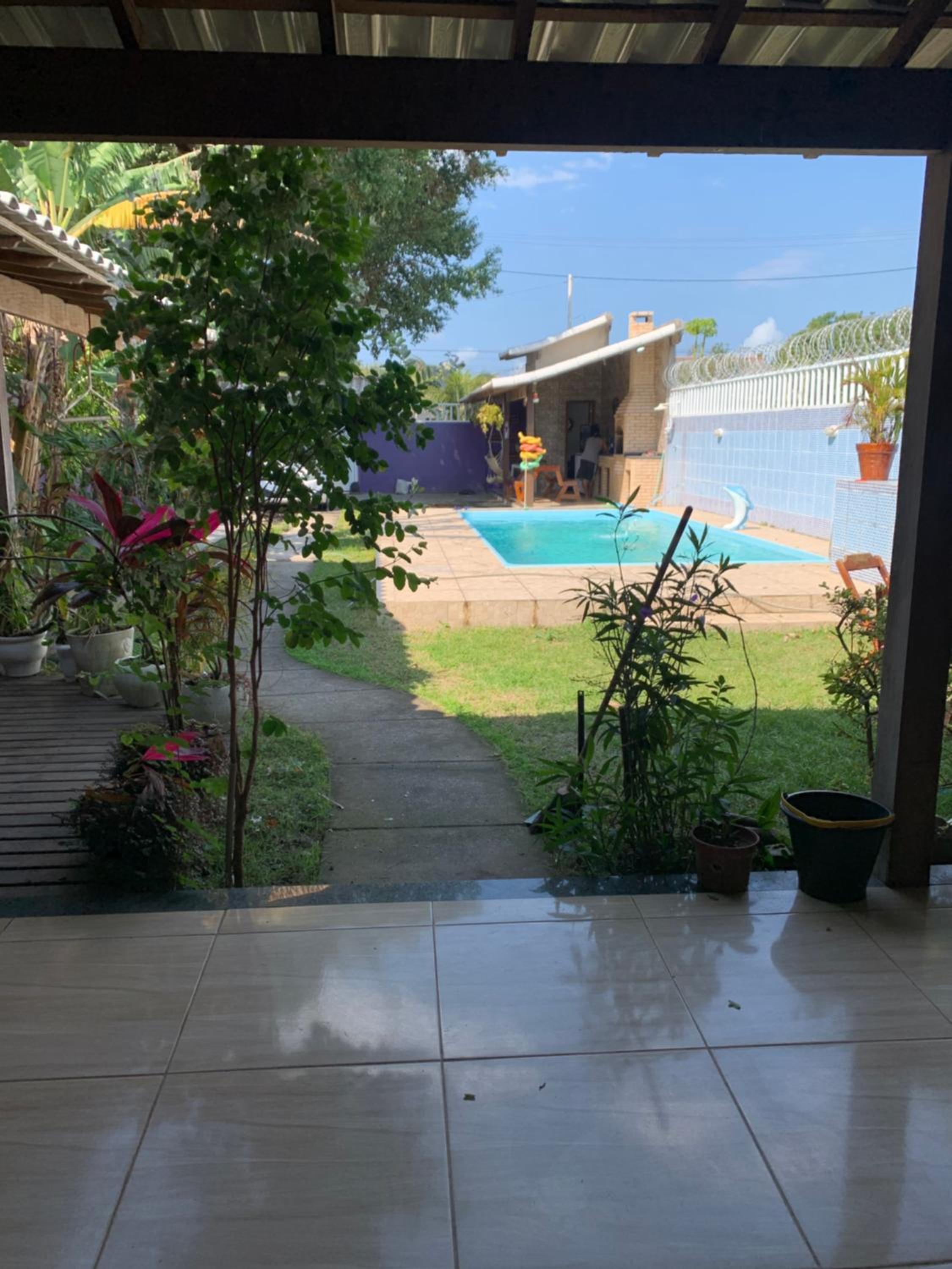 Casa da piscina