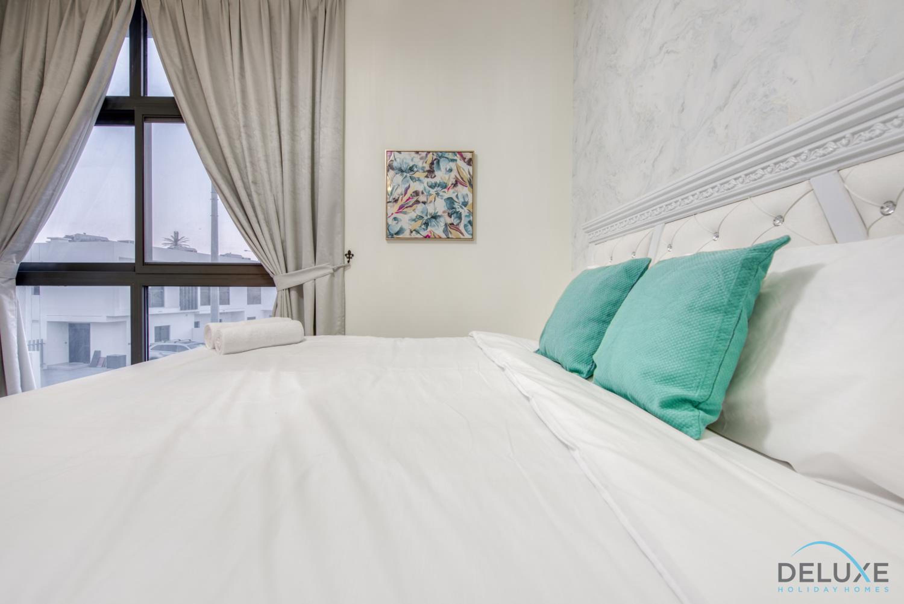 Extensive 3BR Townhouse at Janusia Damac Hills 2 by Deluxe Holiday Homes