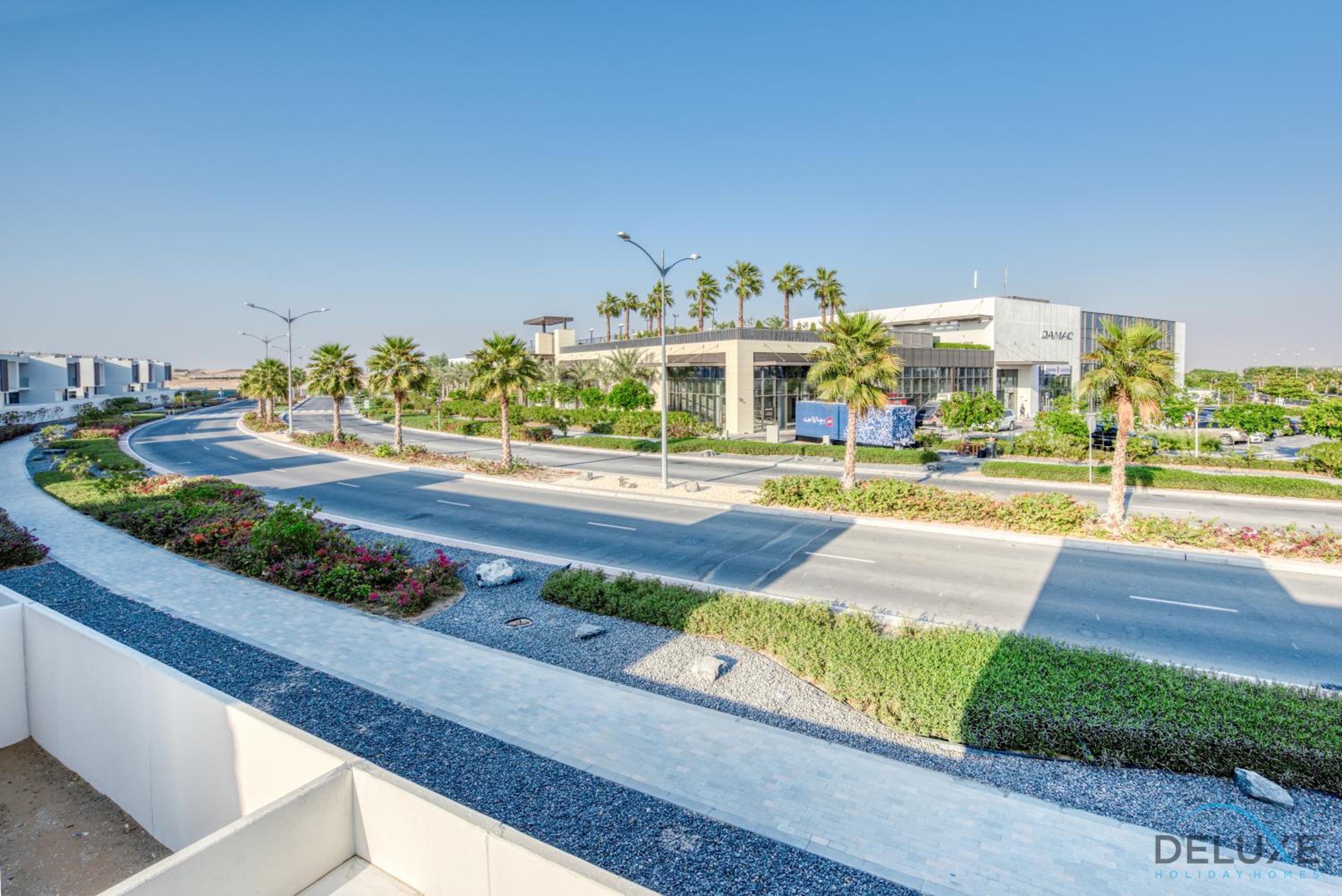 Extensive 3BR Townhouse at Janusia Damac Hills 2 by Deluxe Holiday Homes