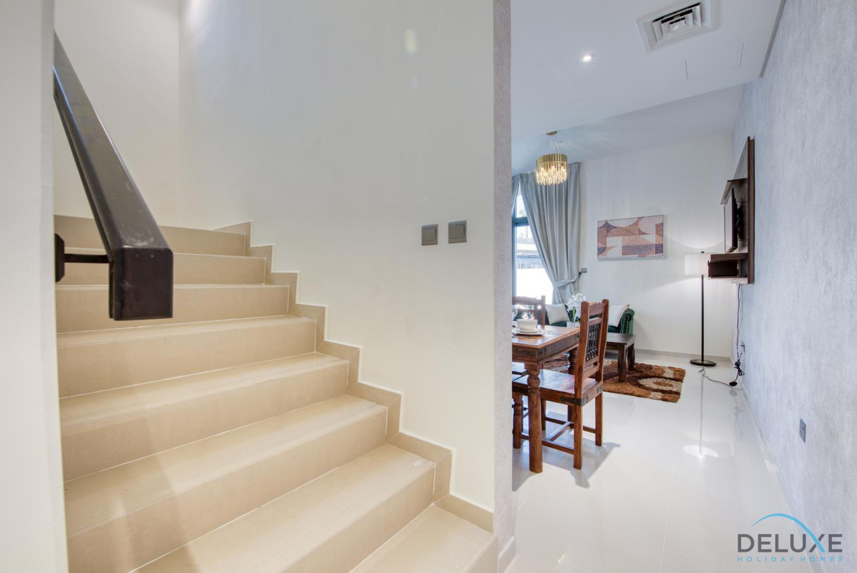 Extensive 3BR Townhouse at Janusia Damac Hills 2 by Deluxe Holiday Homes