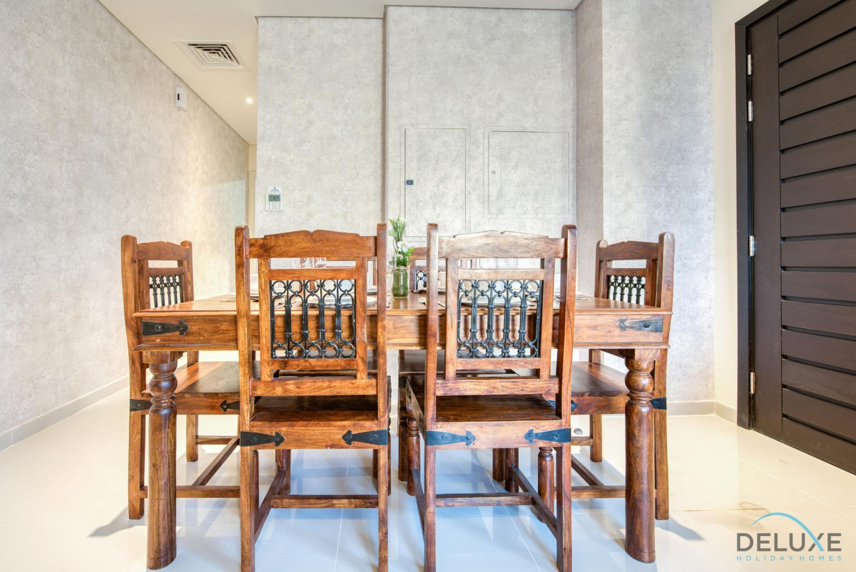 Extensive 3BR Townhouse at Janusia Damac Hills 2 by Deluxe Holiday Homes