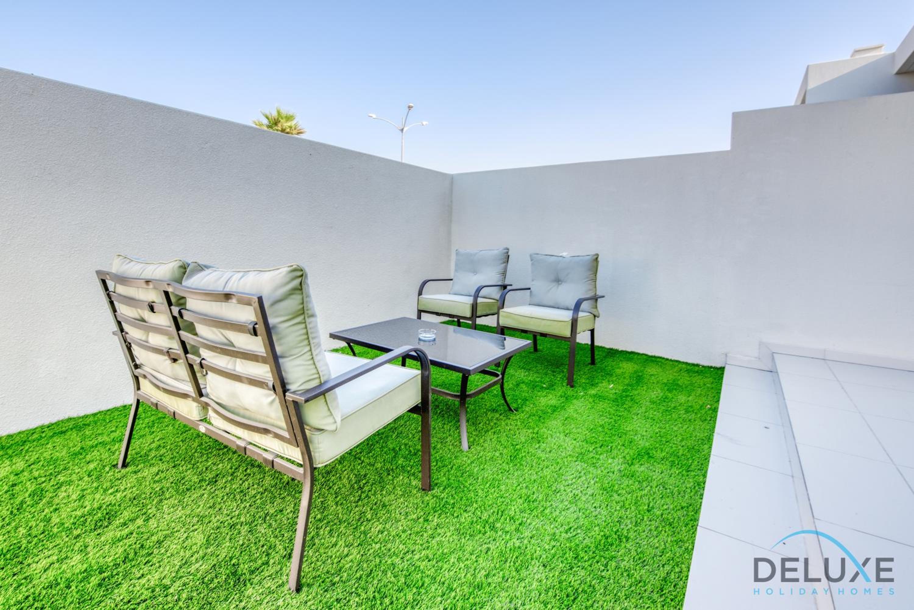 Extensive 3BR Townhouse at Janusia Damac Hills 2 by Deluxe Holiday Homes