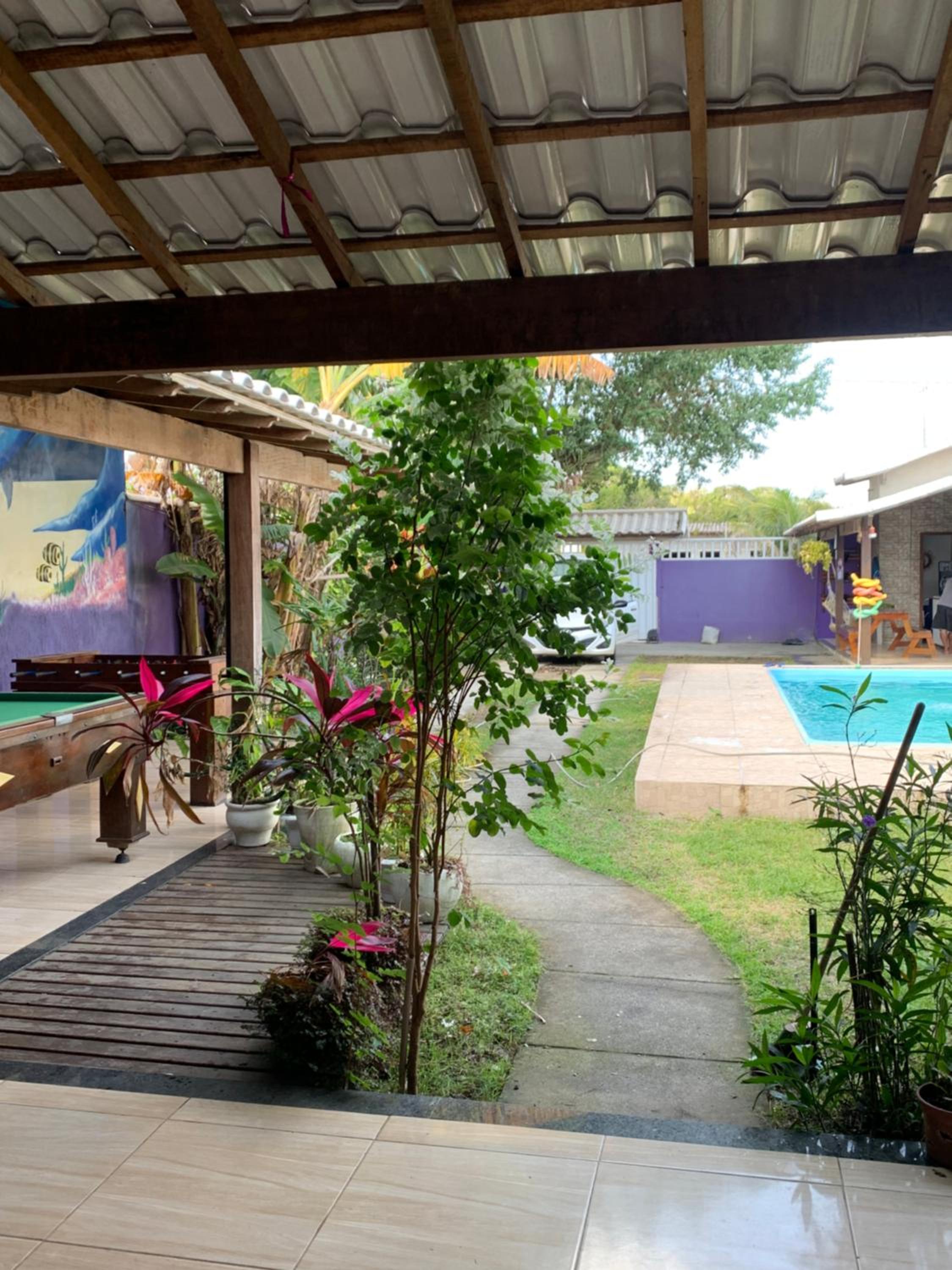 Casa da piscina