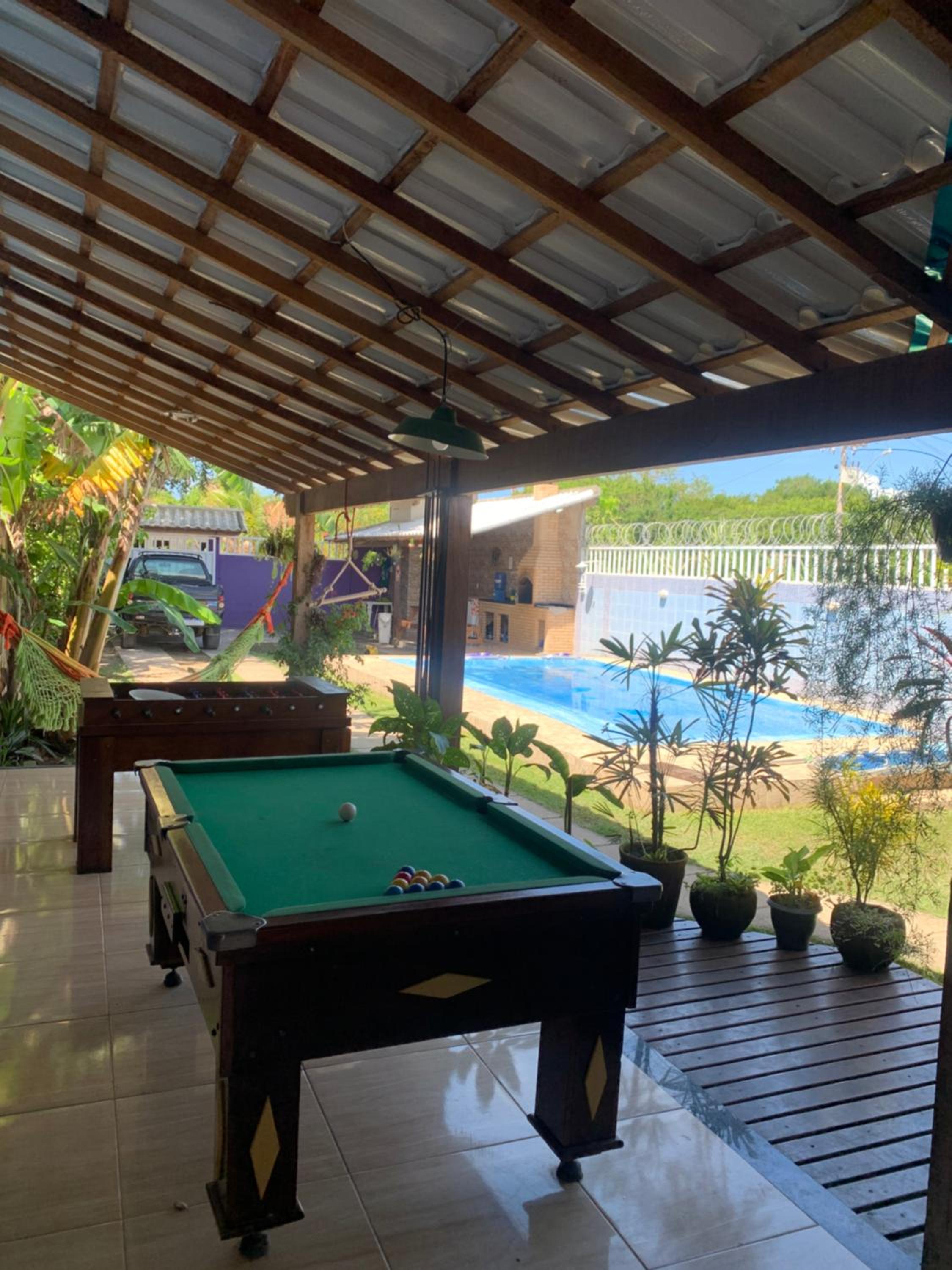 Casa da piscina