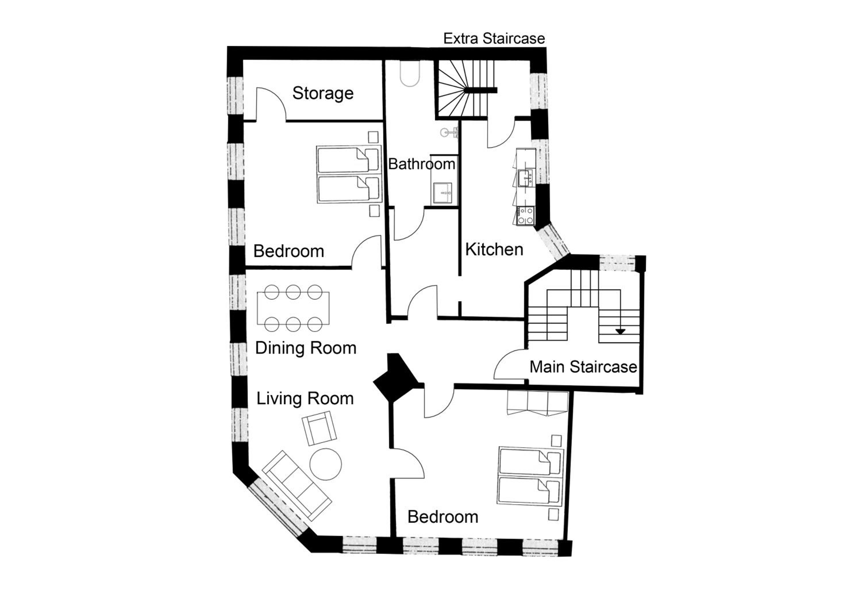 Spacious Tivoli Gardens Apartment w 3 bedrooms