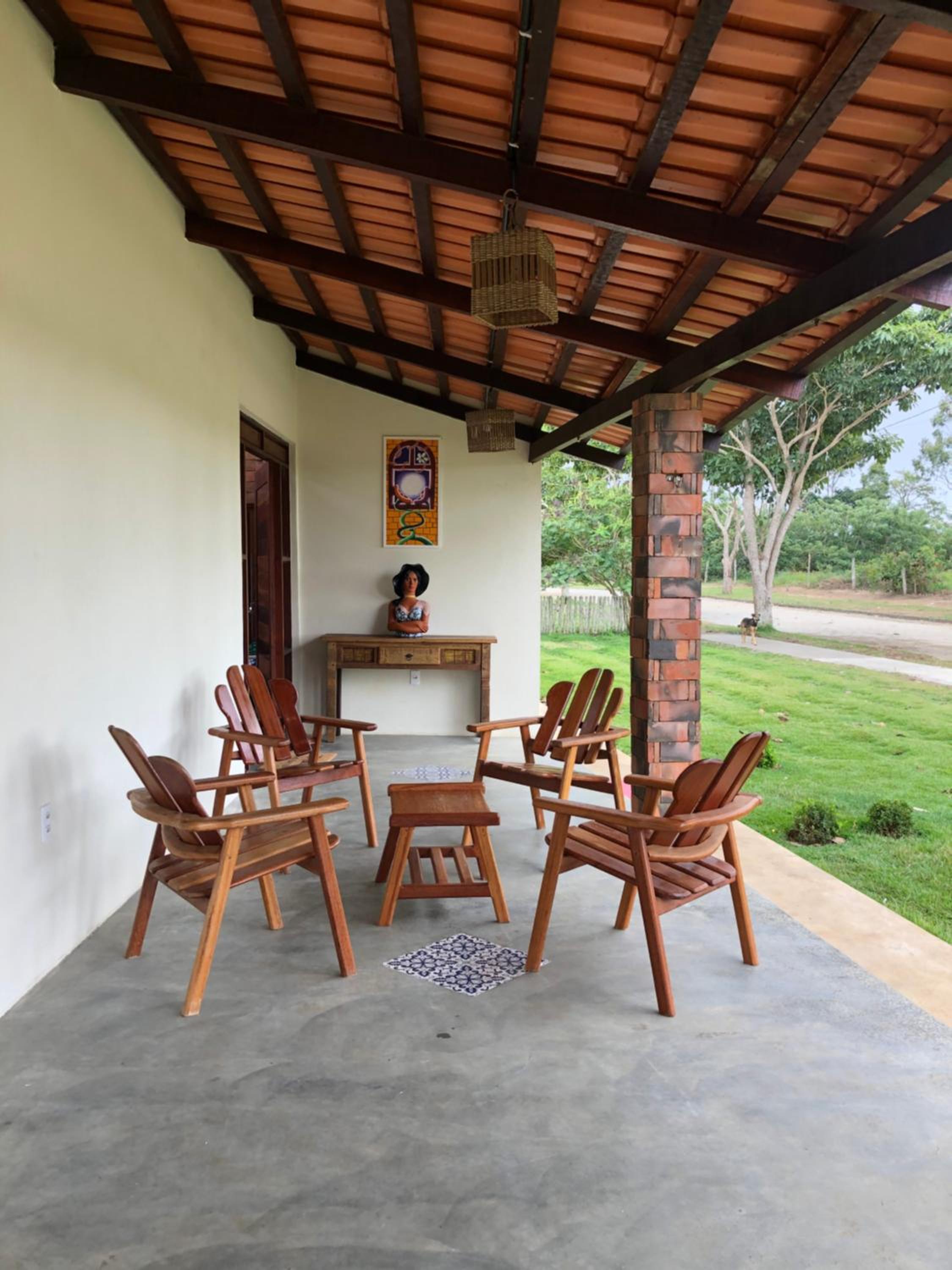 Casa Patio em Areia