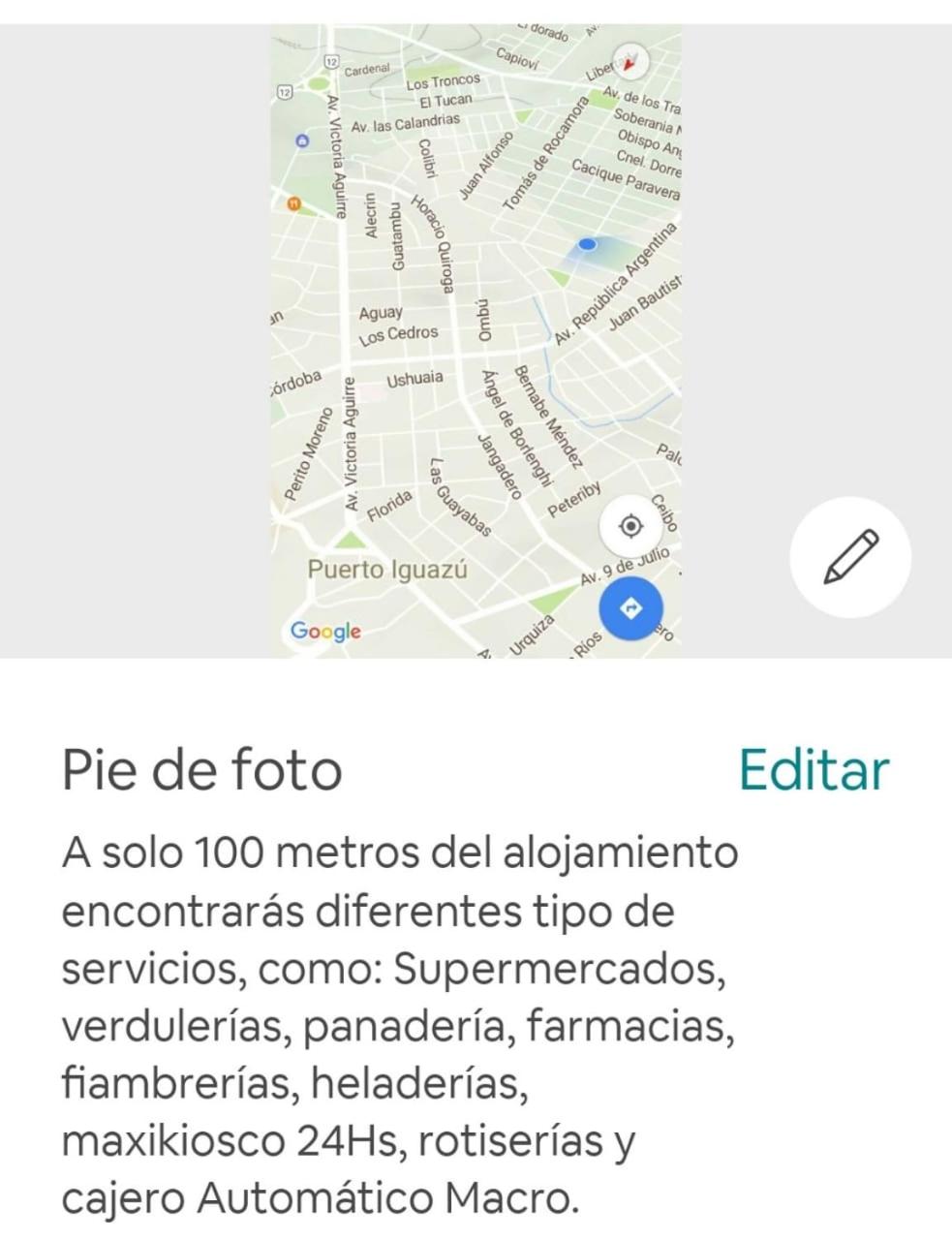Iguazú Alojamiento 