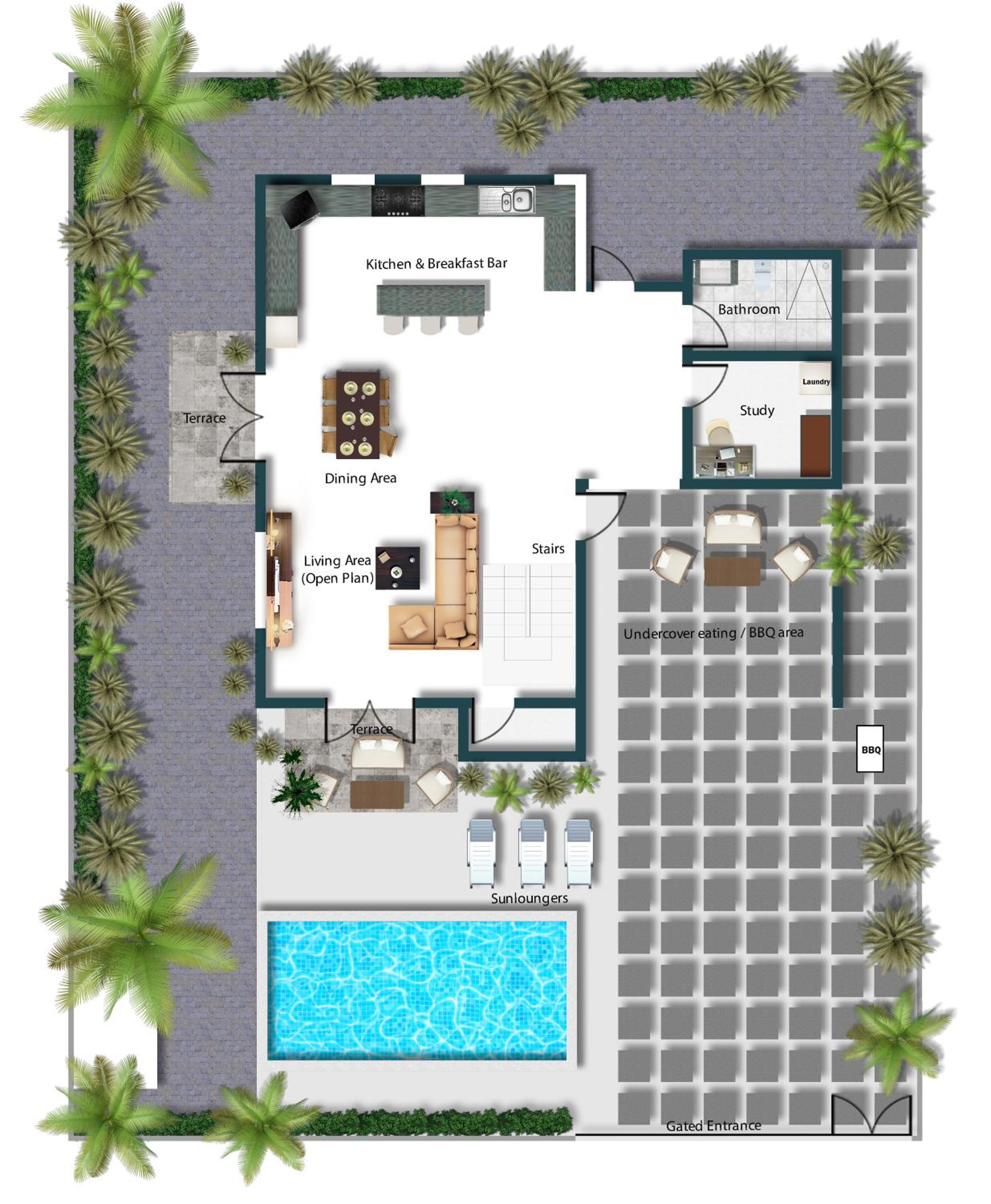 Baan Santhiya Private Pool Villas - Hotel style service with Free Tuk Tuk