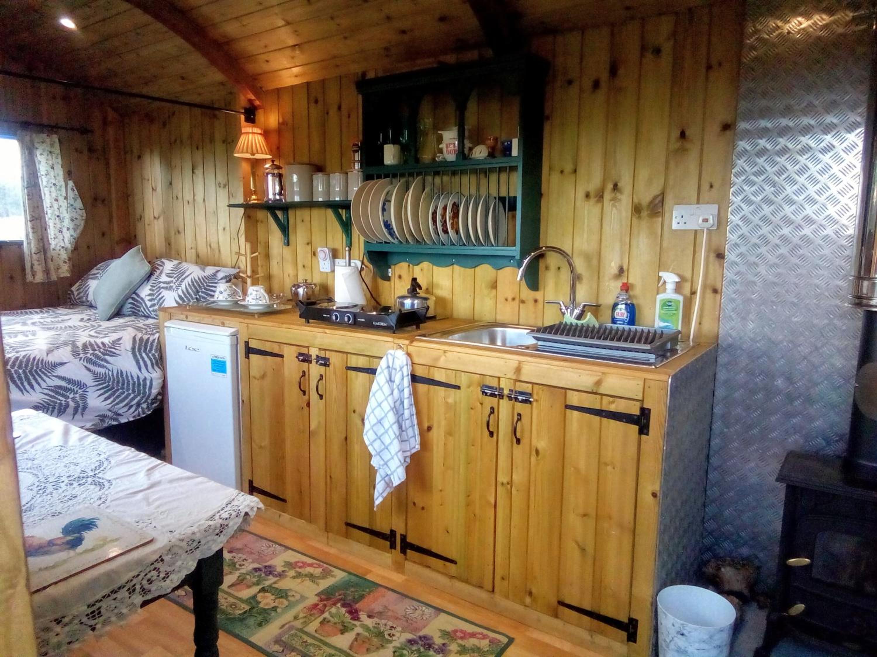 Lower Haven Shepherds Hut view 2