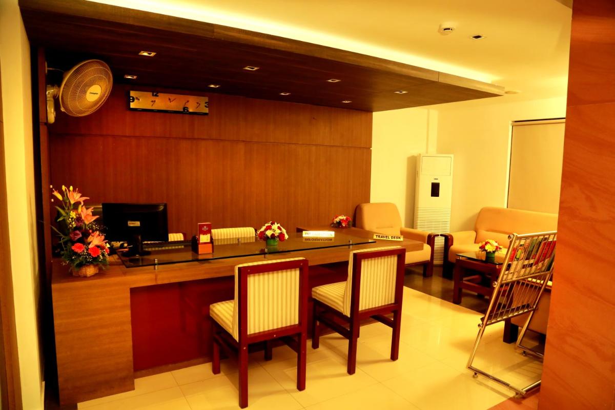 hotel reception