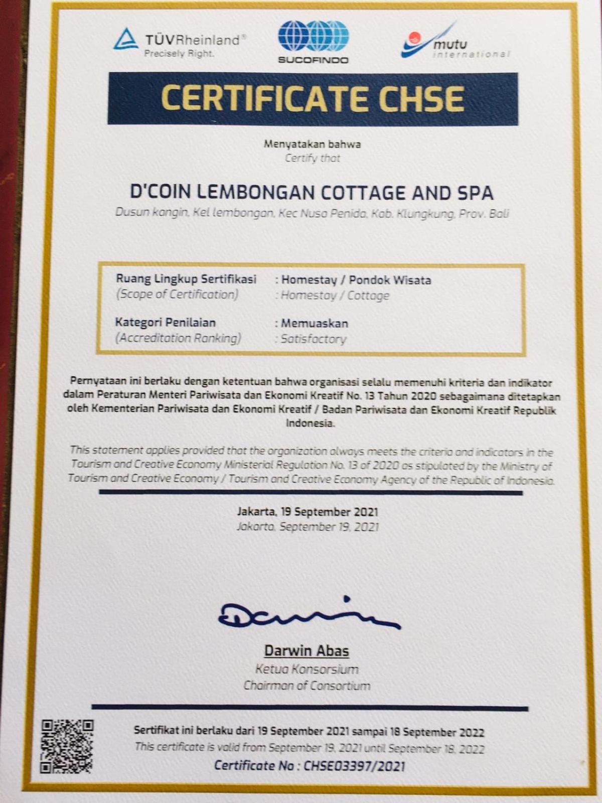 D'Coin Cottages Lembongan