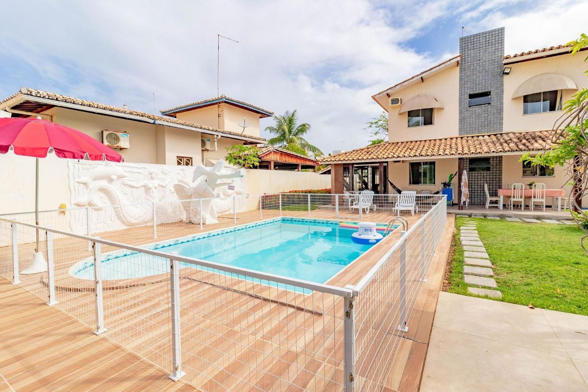GB40 Casa 4 Suítes a 200m da Praia - Guarajuba