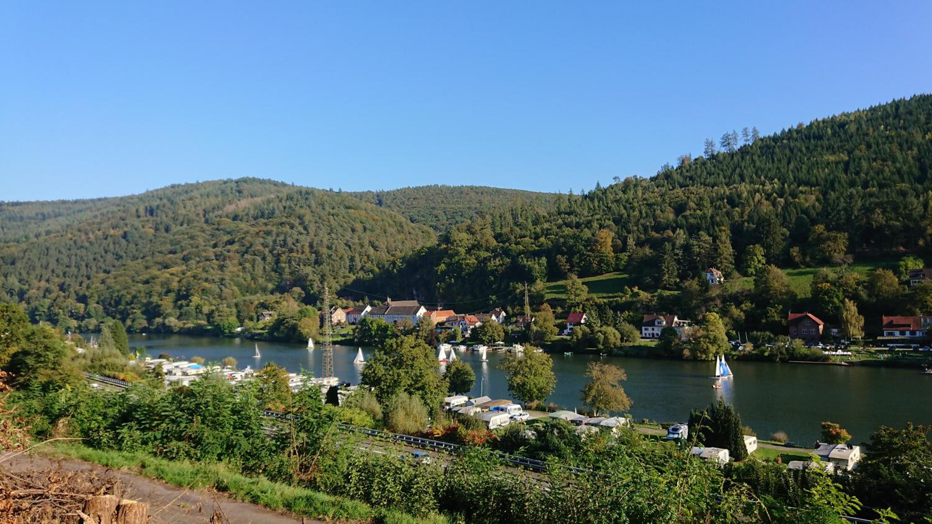 FeWo am Neckarsteig mit Anbindung an Heidelberg