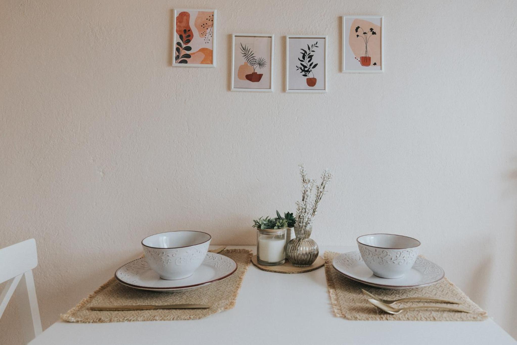 Bohemian Loft With View! en Volos — dining