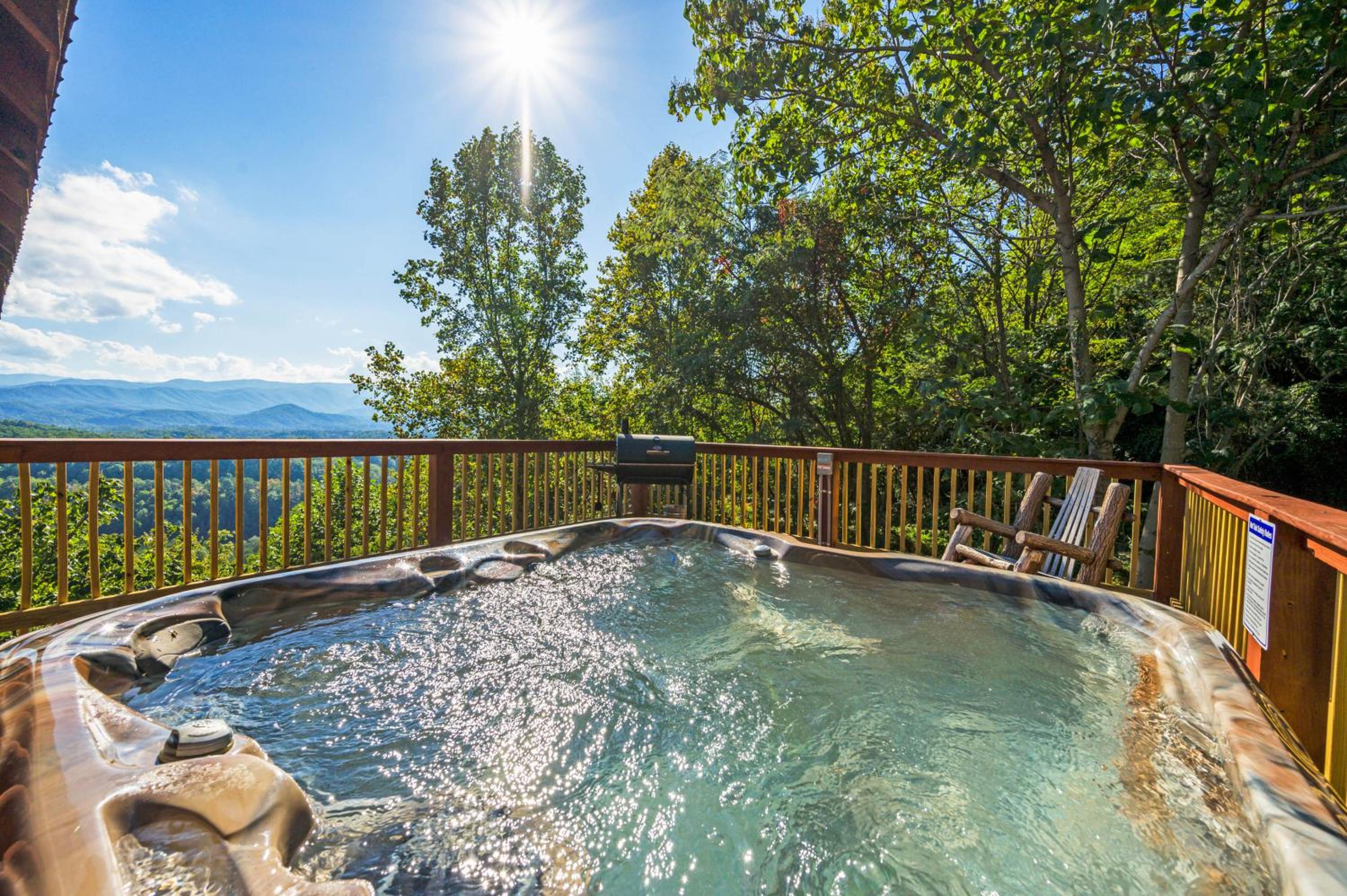 Peaks of Blue with Hot Tub and Theater Room view 2