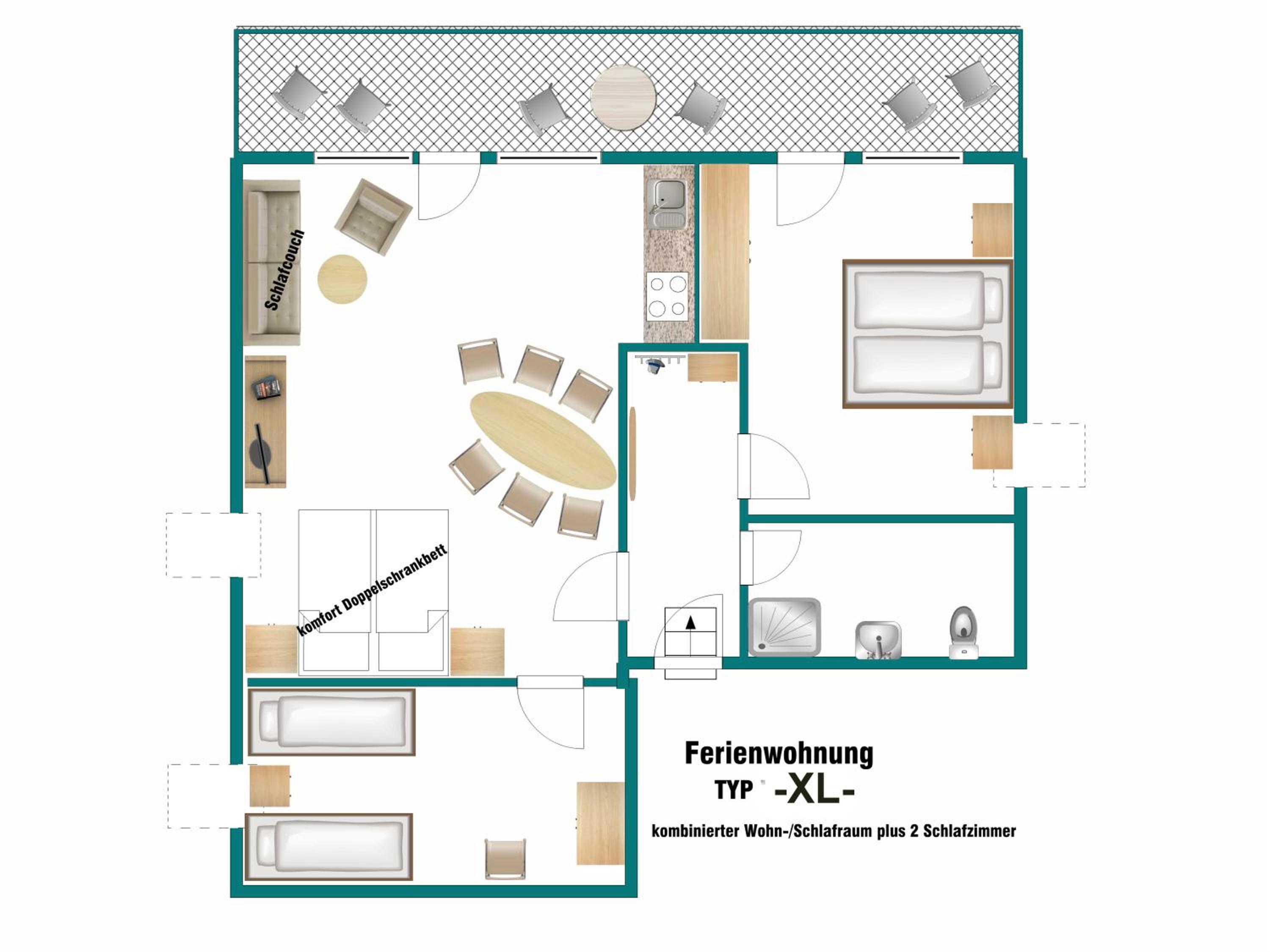 Ferienwohnung Vier Jahreszeiten