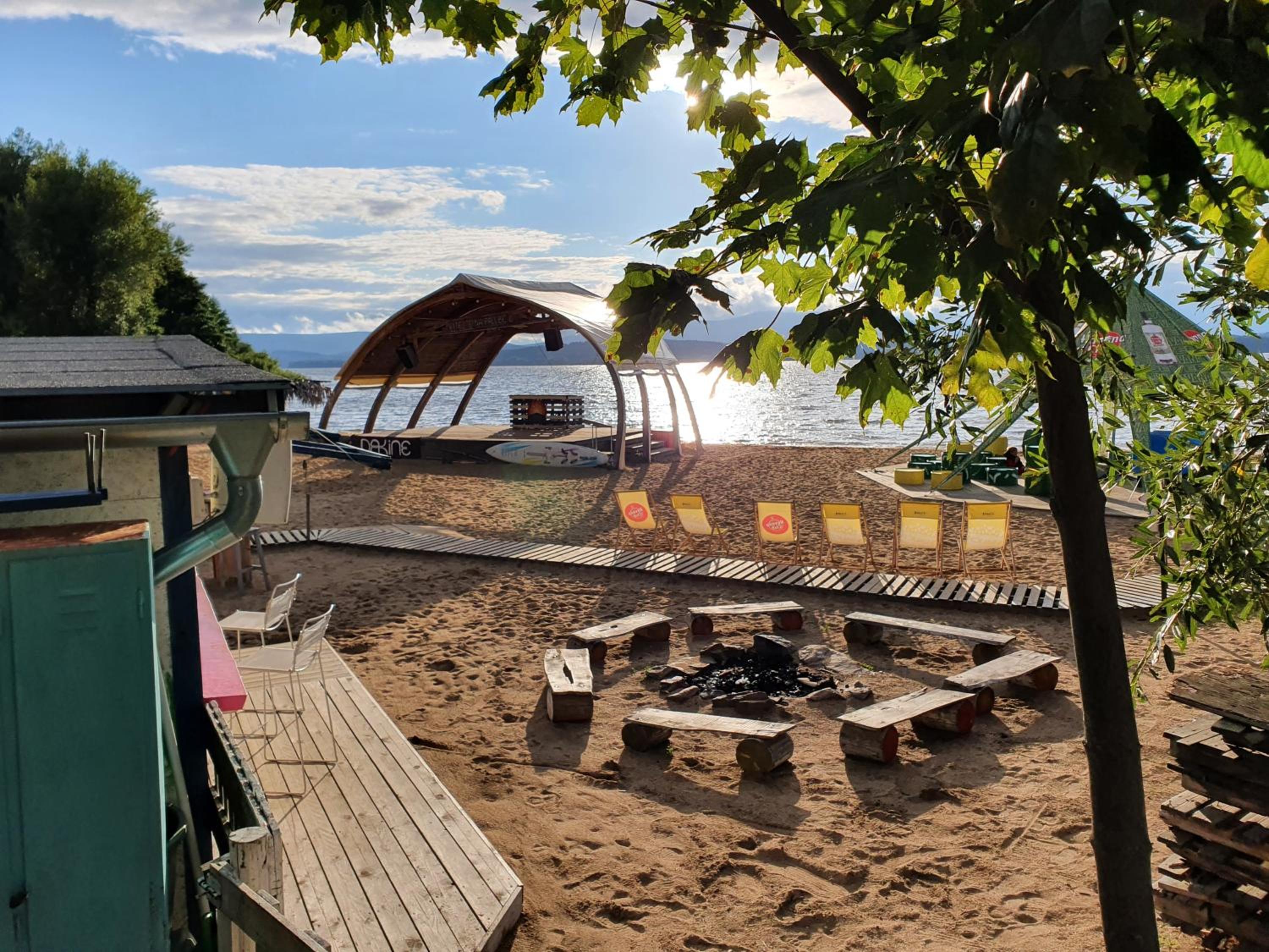 Moderní byt v Relax Vila Lipno u pláže Windy Point