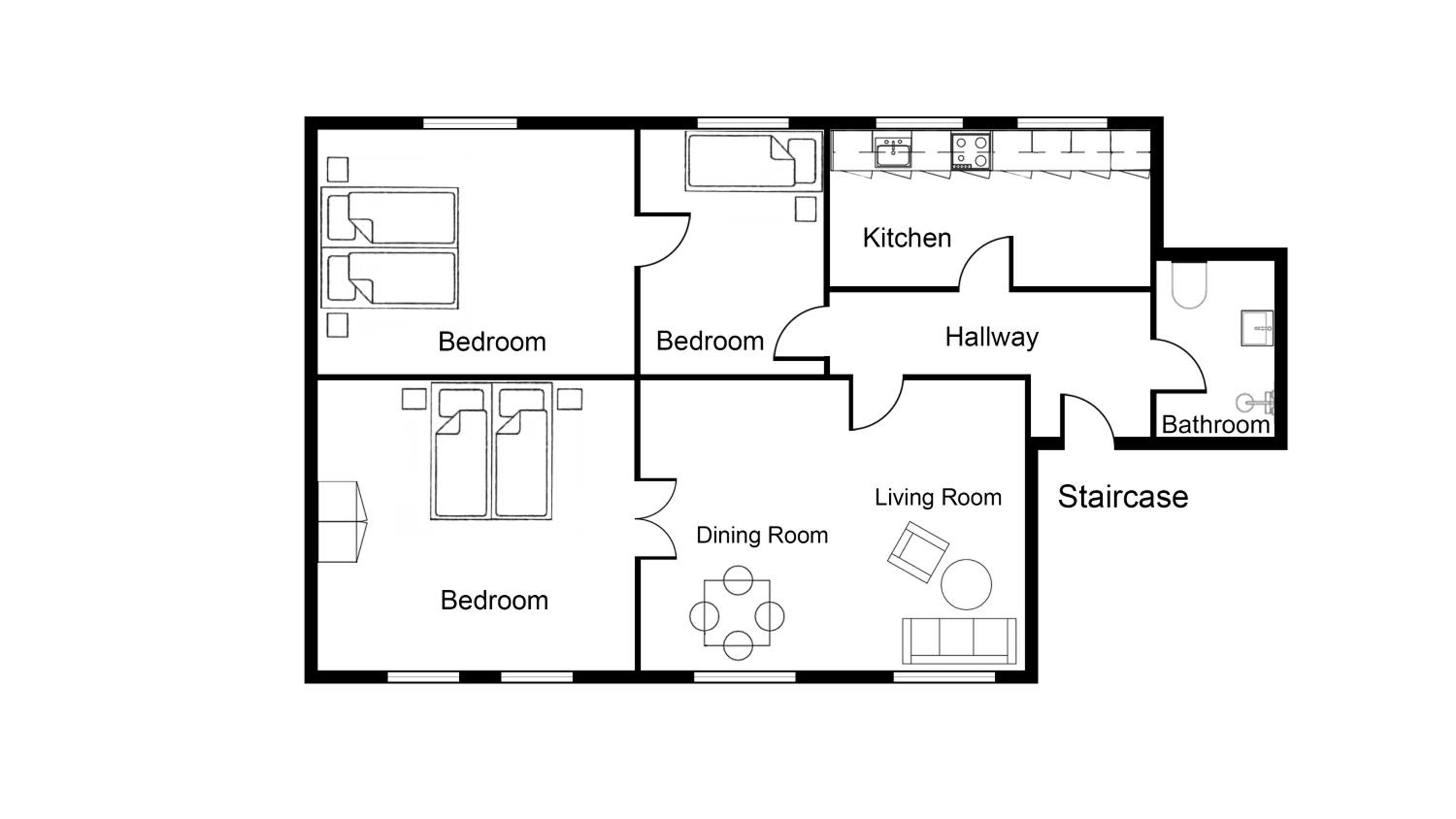 Spacious Scandinavian 3BR Flat in Vibrant Area