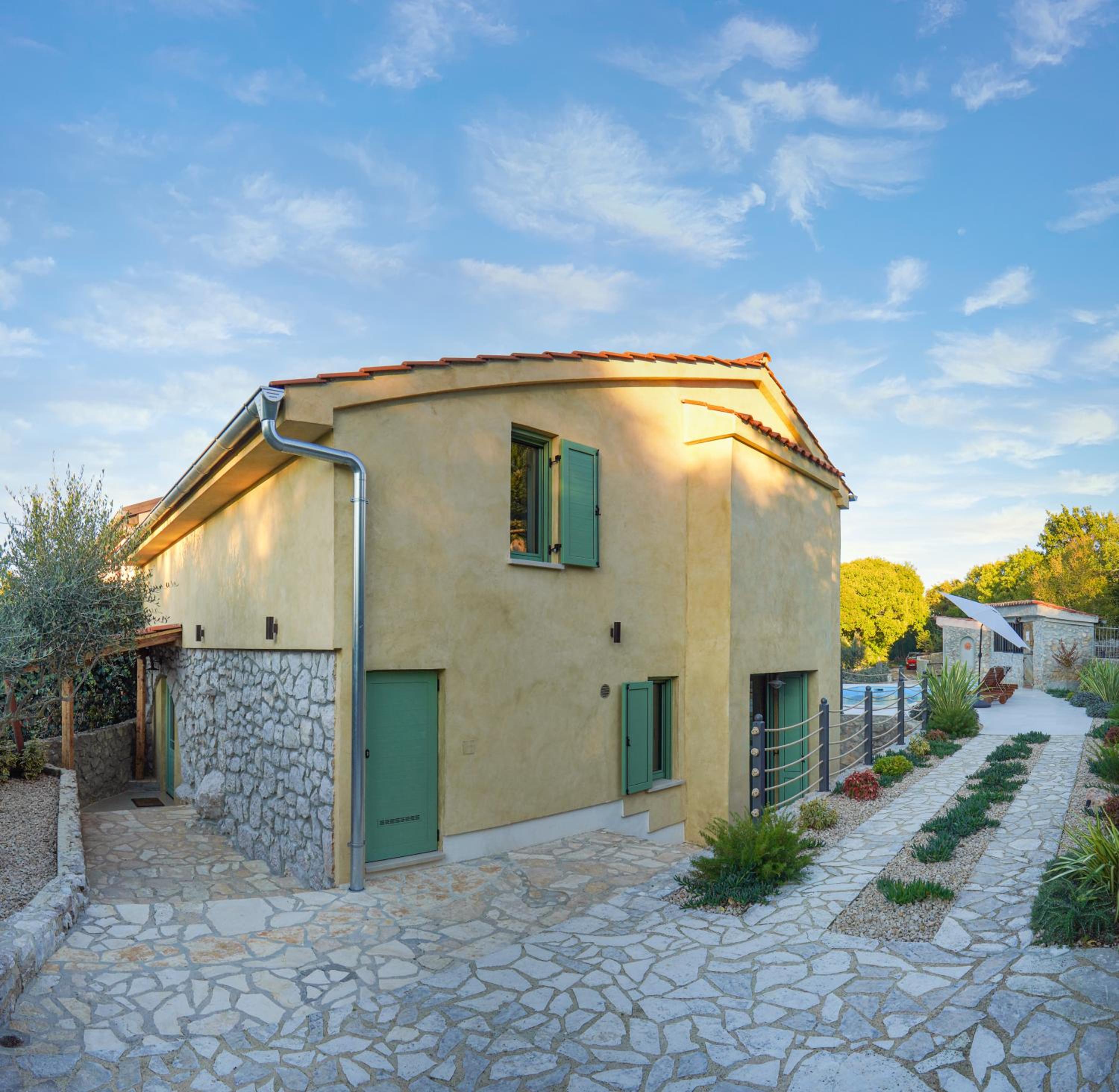 Villa Nika - Rustic Stone House with Heated Pool view 3