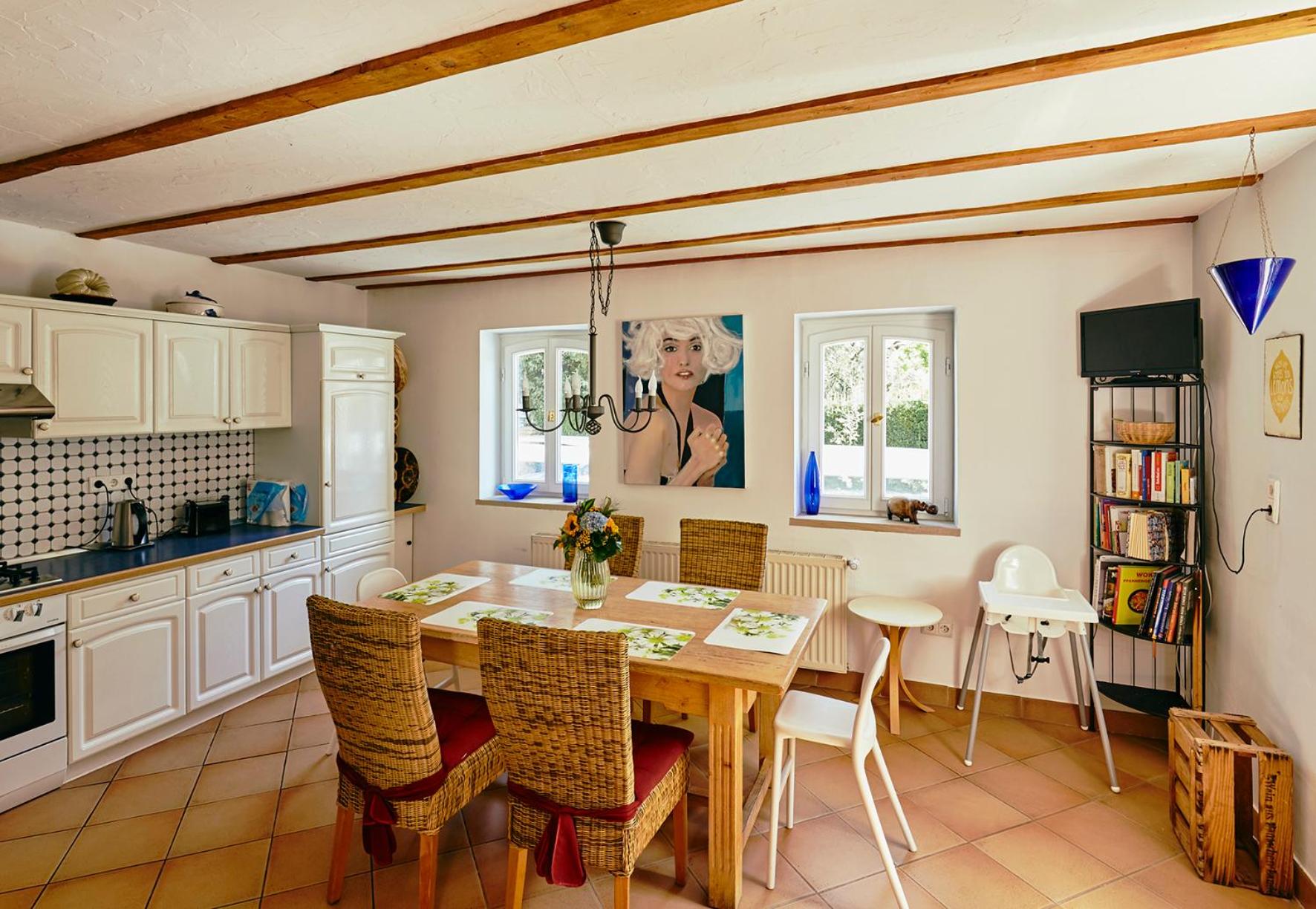 Ferienhaus CASA PI mit Gemeinschaftgarten view 2