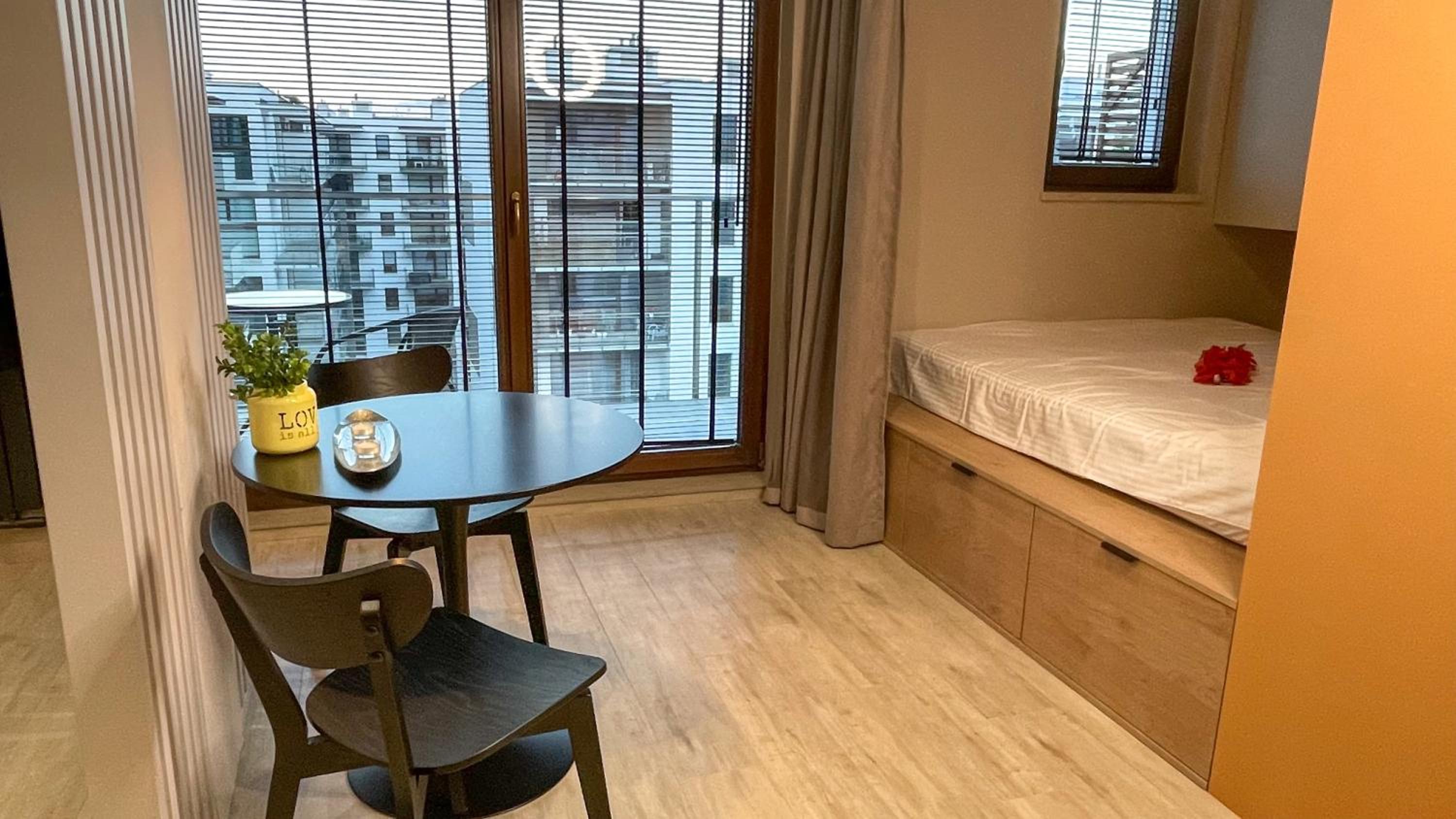 Comfortable 1-room apartment close to the center view 2