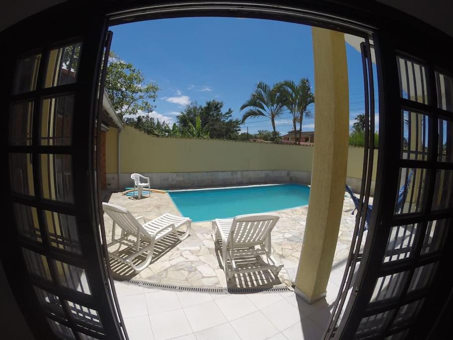 Casa na praia do Indaia piscina, bilhar, 5 quartos e vista