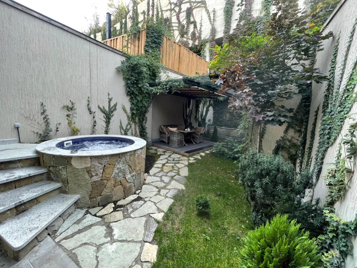 outdoor BBQ area