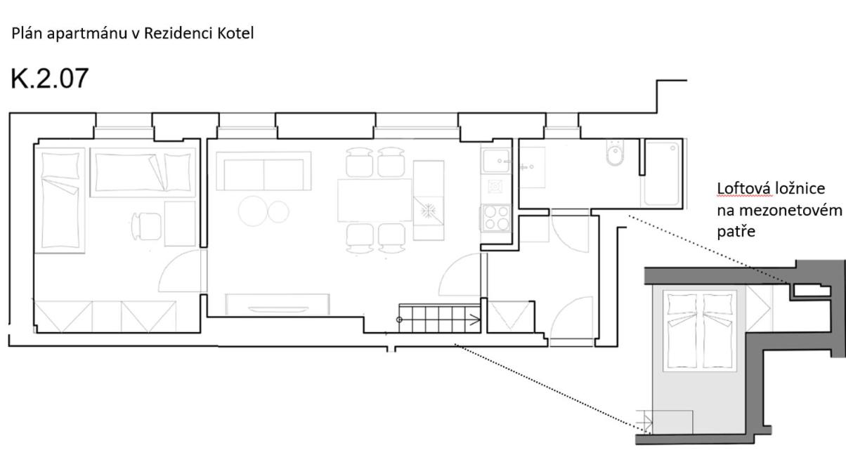 Loft Rezidence Kotel view 3