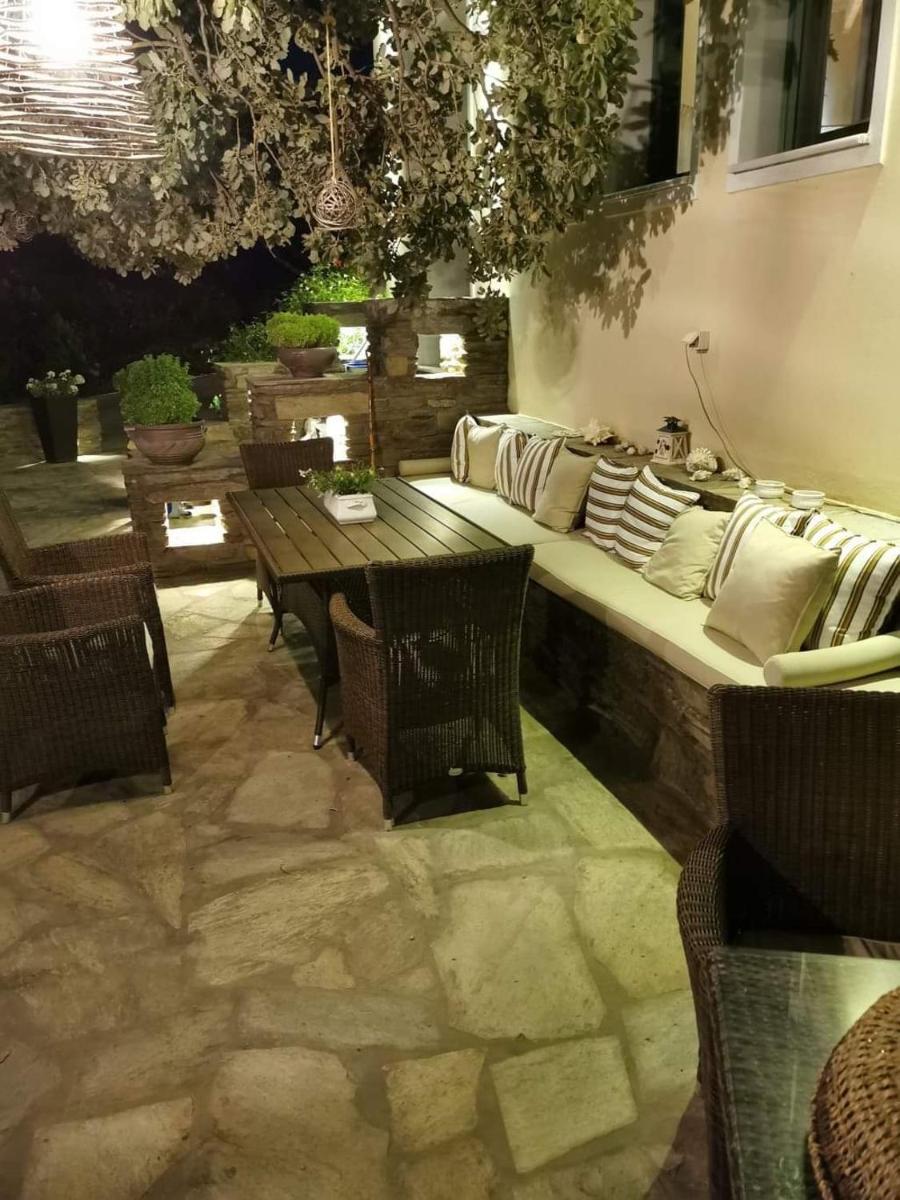 outdoor BBQ area