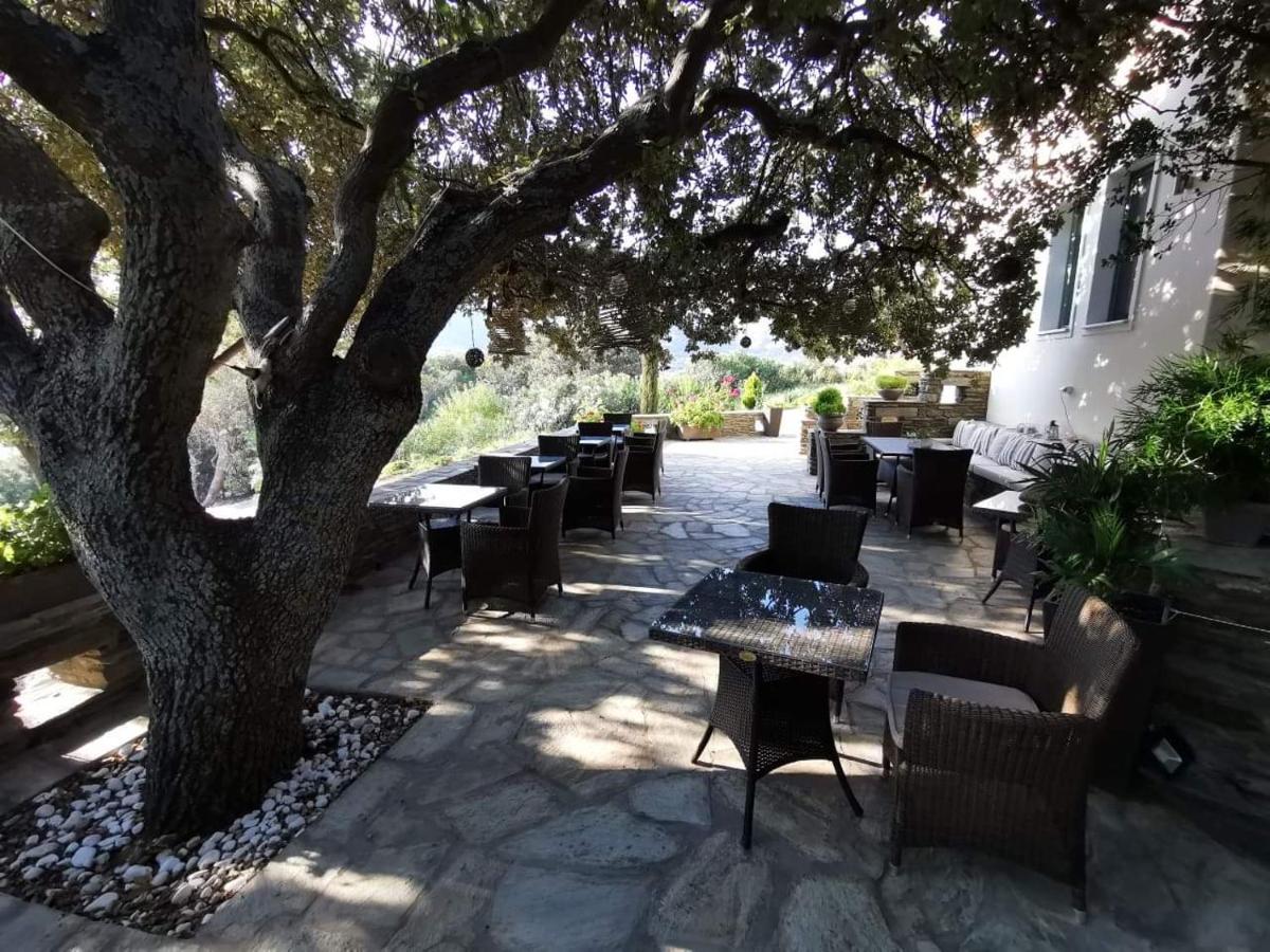 outdoor BBQ area
