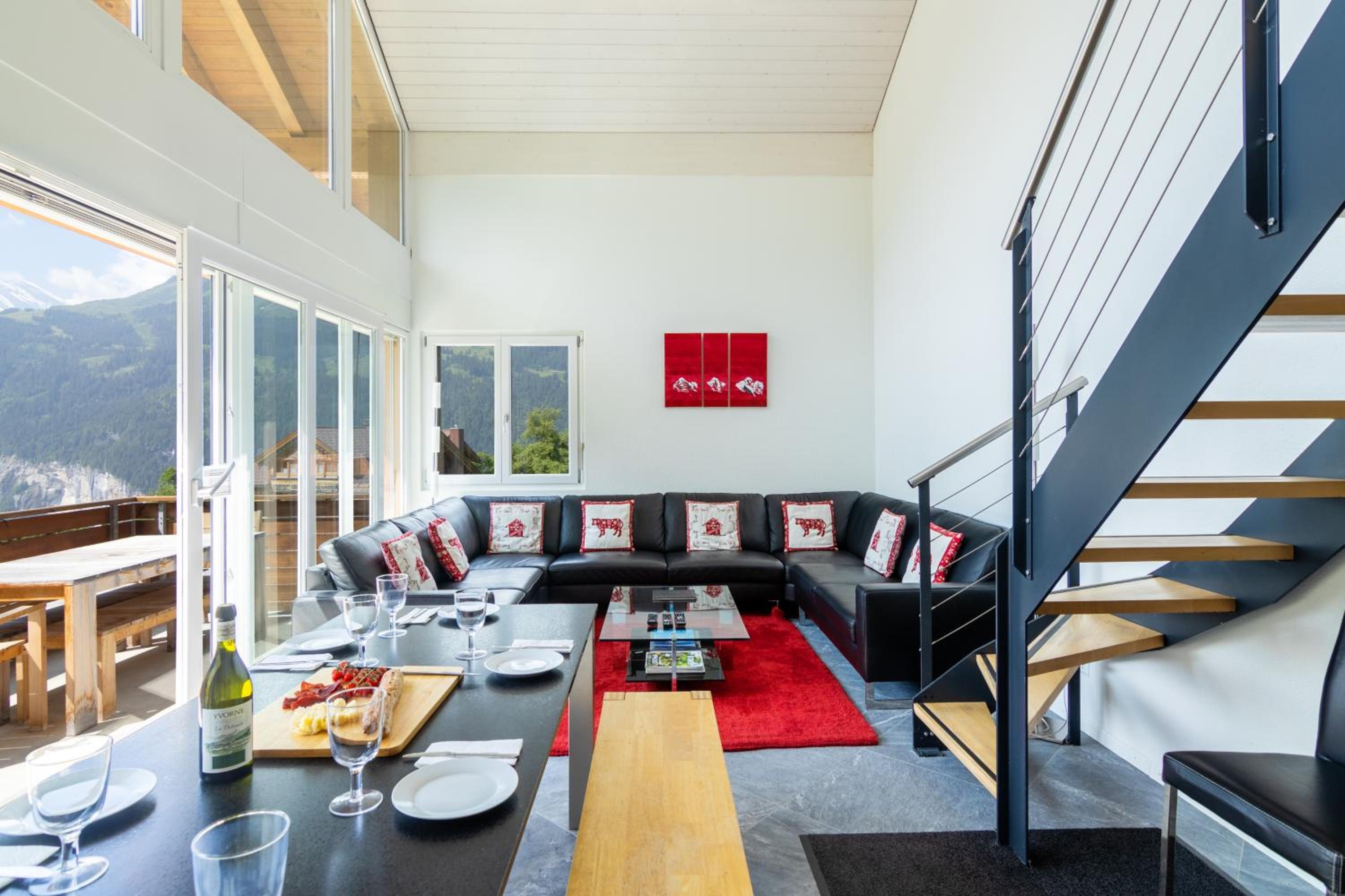 Chalet Hannegg Penthouse view 2