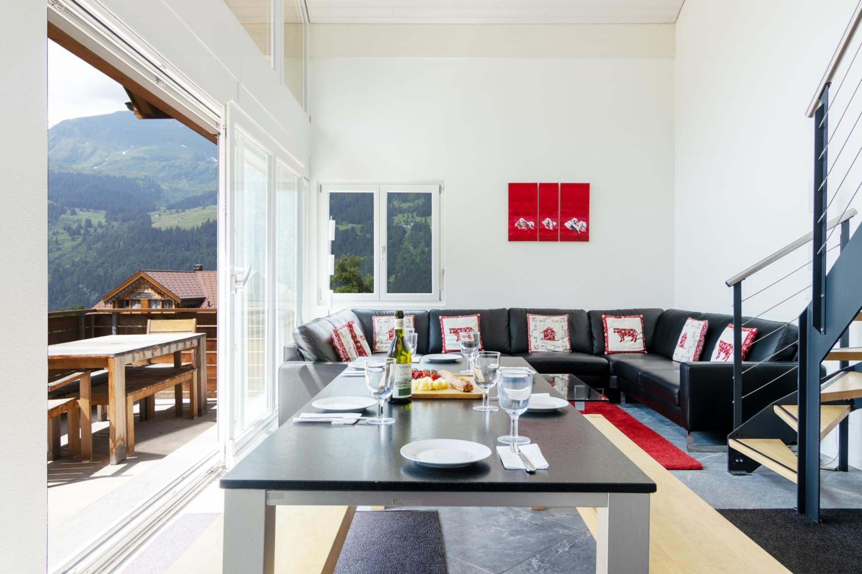 Chalet Hannegg Penthouse view 4